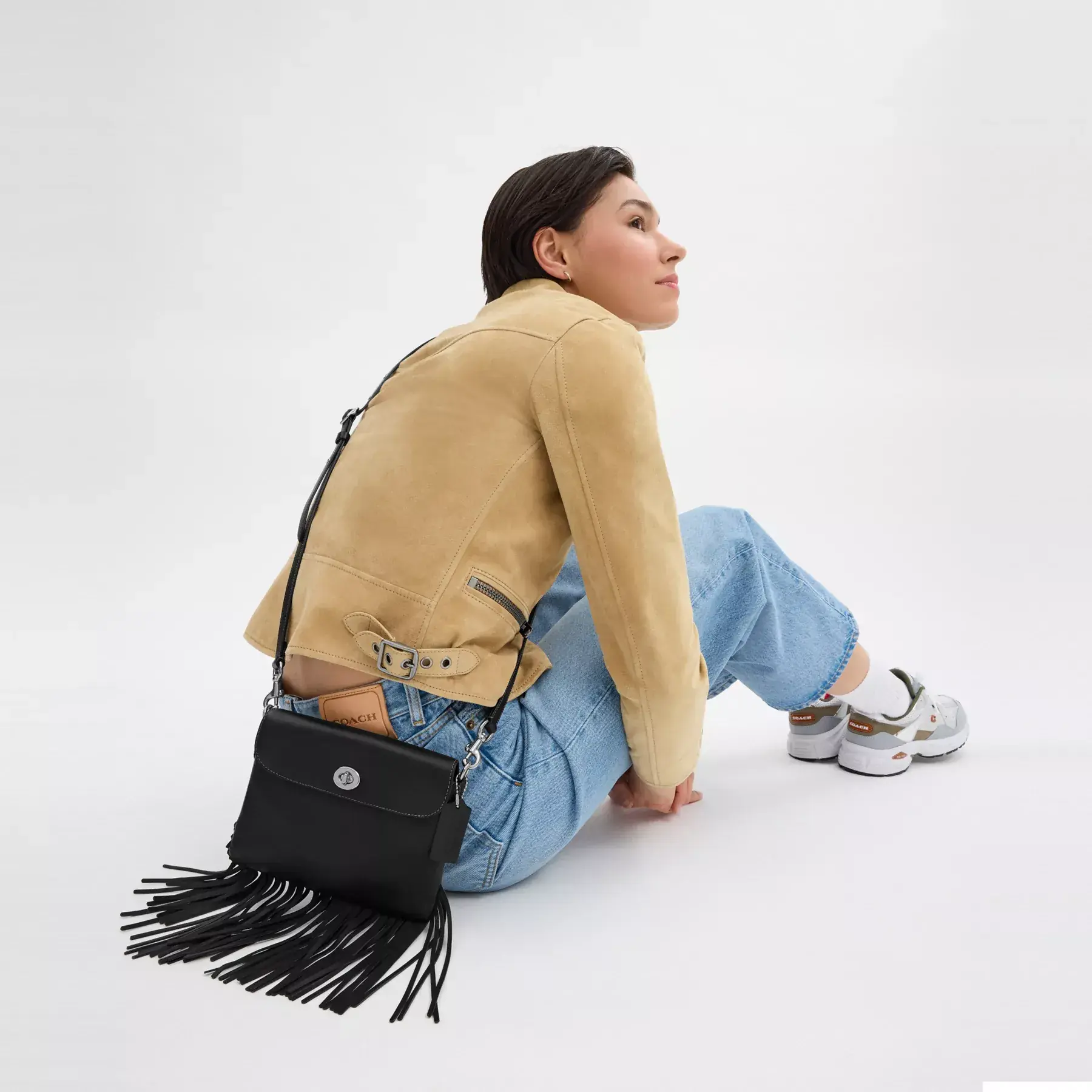 1964 Fringe Bag Black 1964 Fringe Bag Black