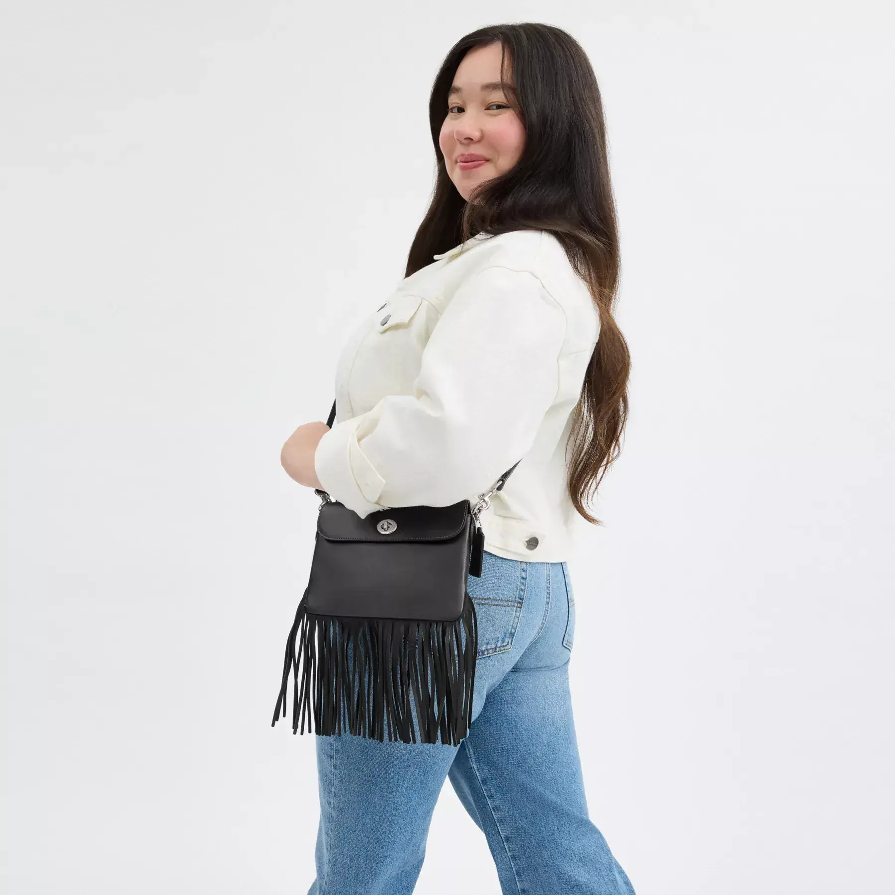 1964 Fringe Bag Black 1964 Fringe Bag Black