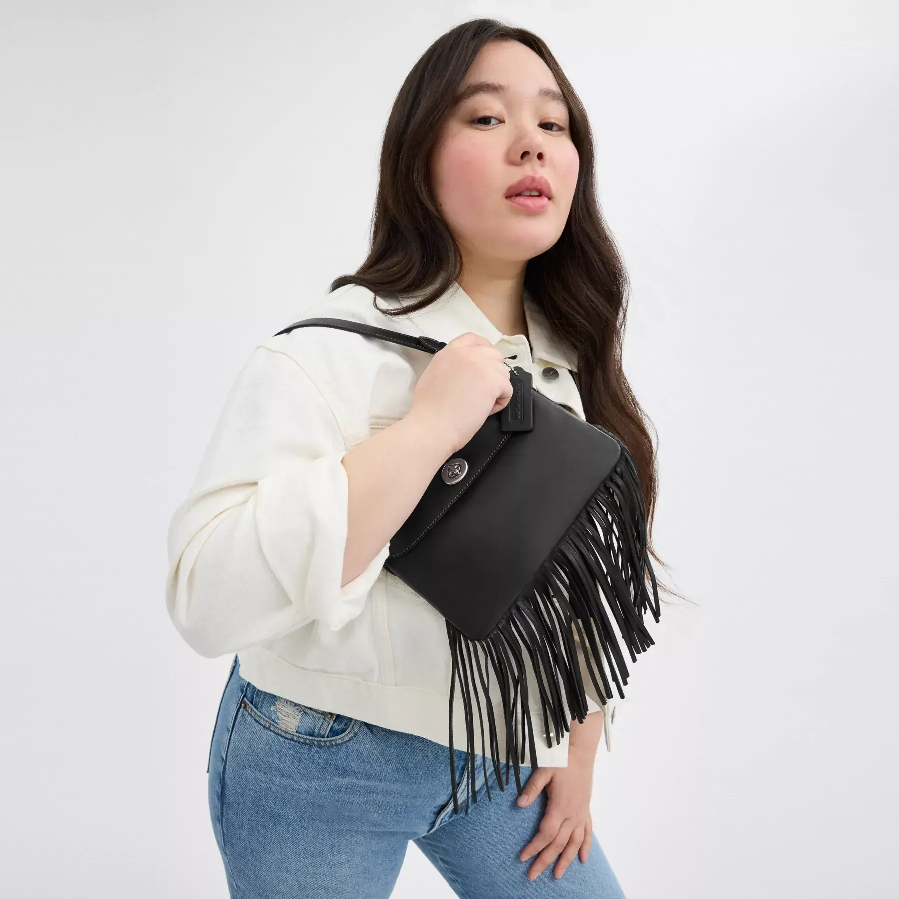 1964 Fringe Bag Black 1964 Fringe Bag Black