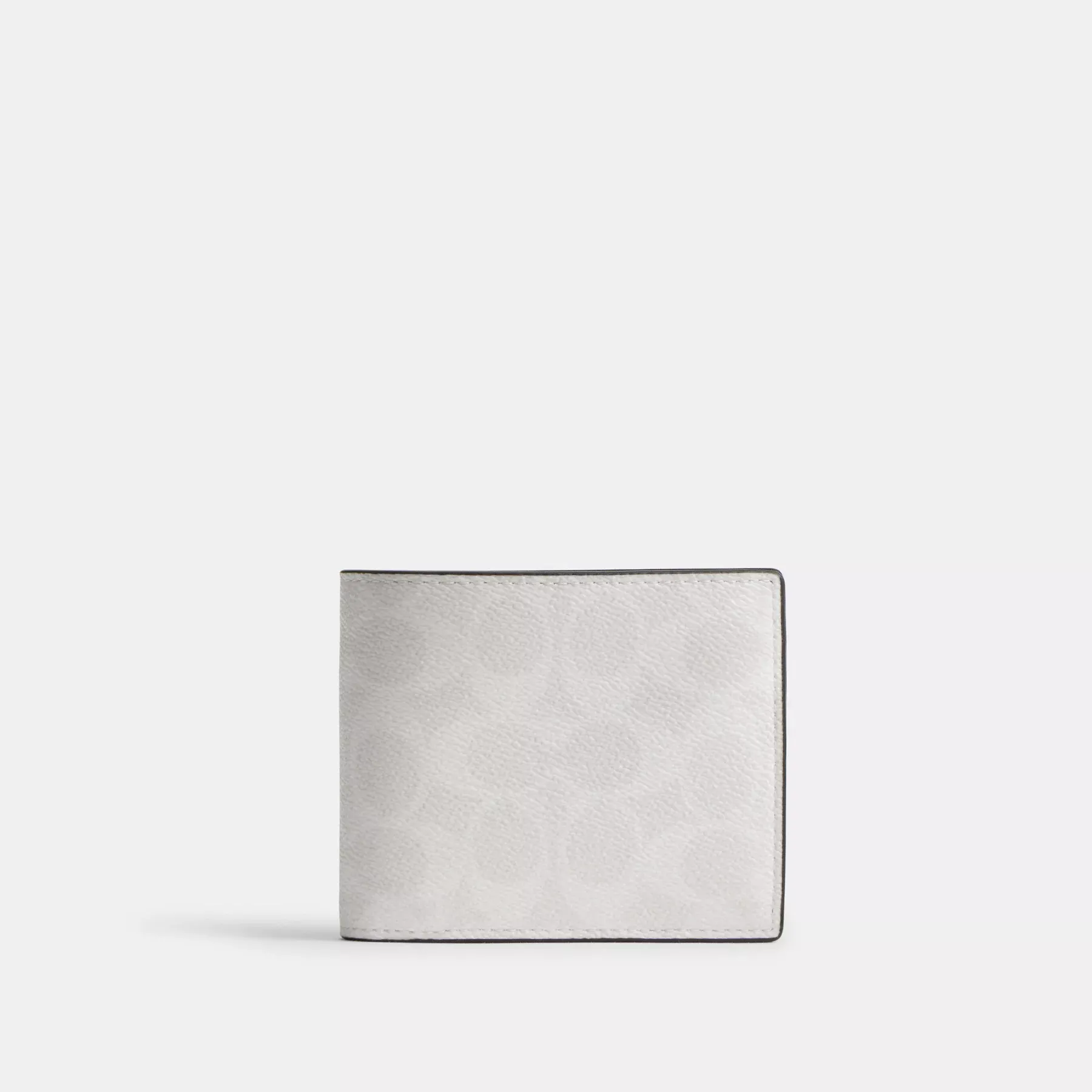 3-In-1 Wallet In Signature Canvas Chalk/White