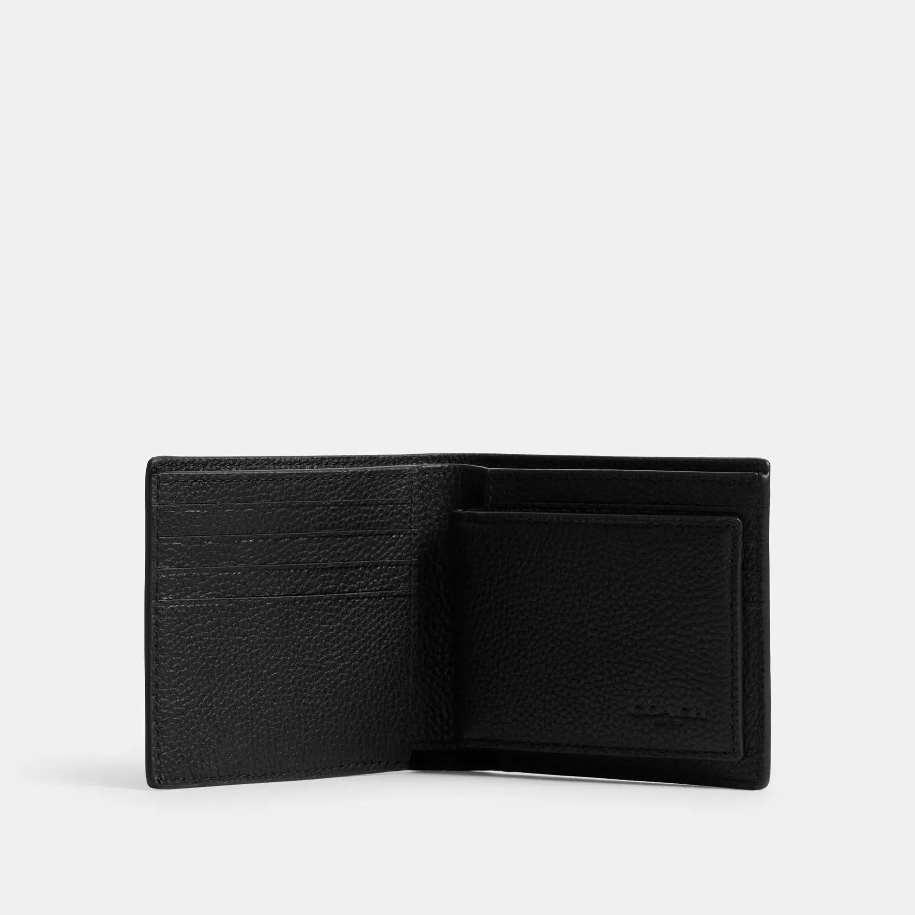 3-In-1 Wallet With Coach Graphic Black 3-In-1 Wallet With Coach Graphic Black