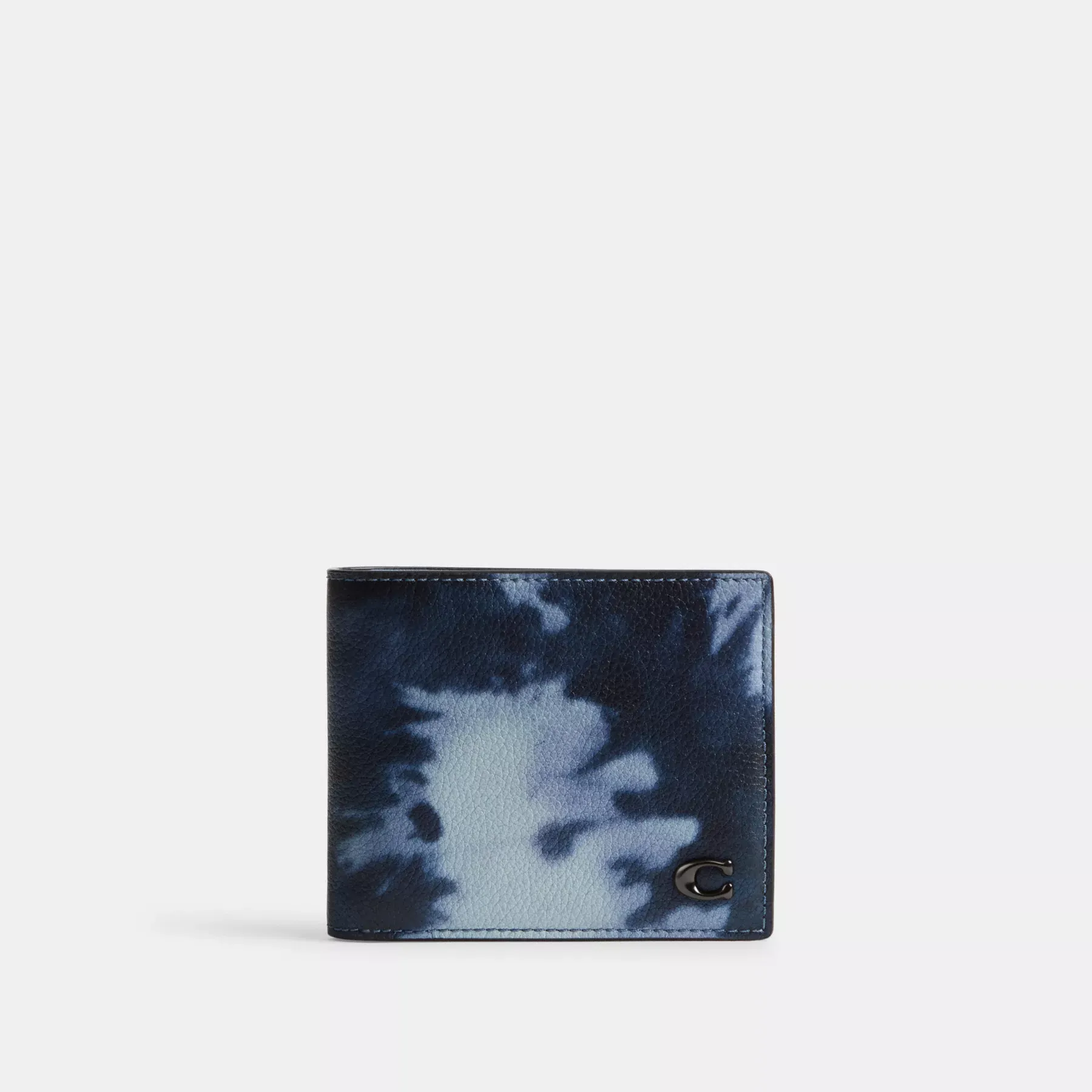 3-In-1 Wallet With Tie-Dye Print Midnight Navy Multi