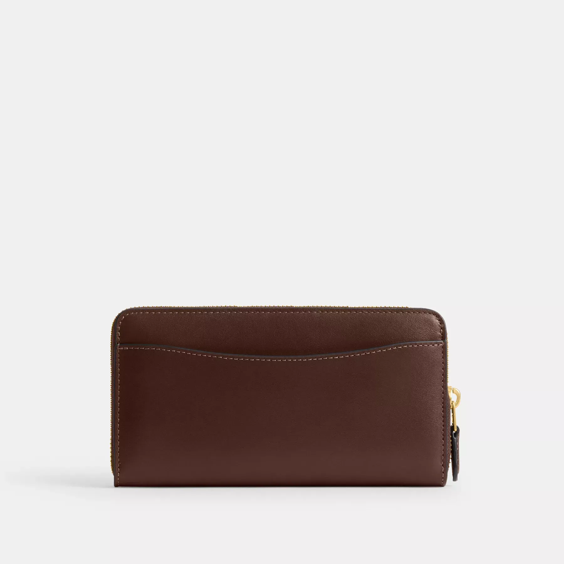 Accordion Zip Wallet Maple
