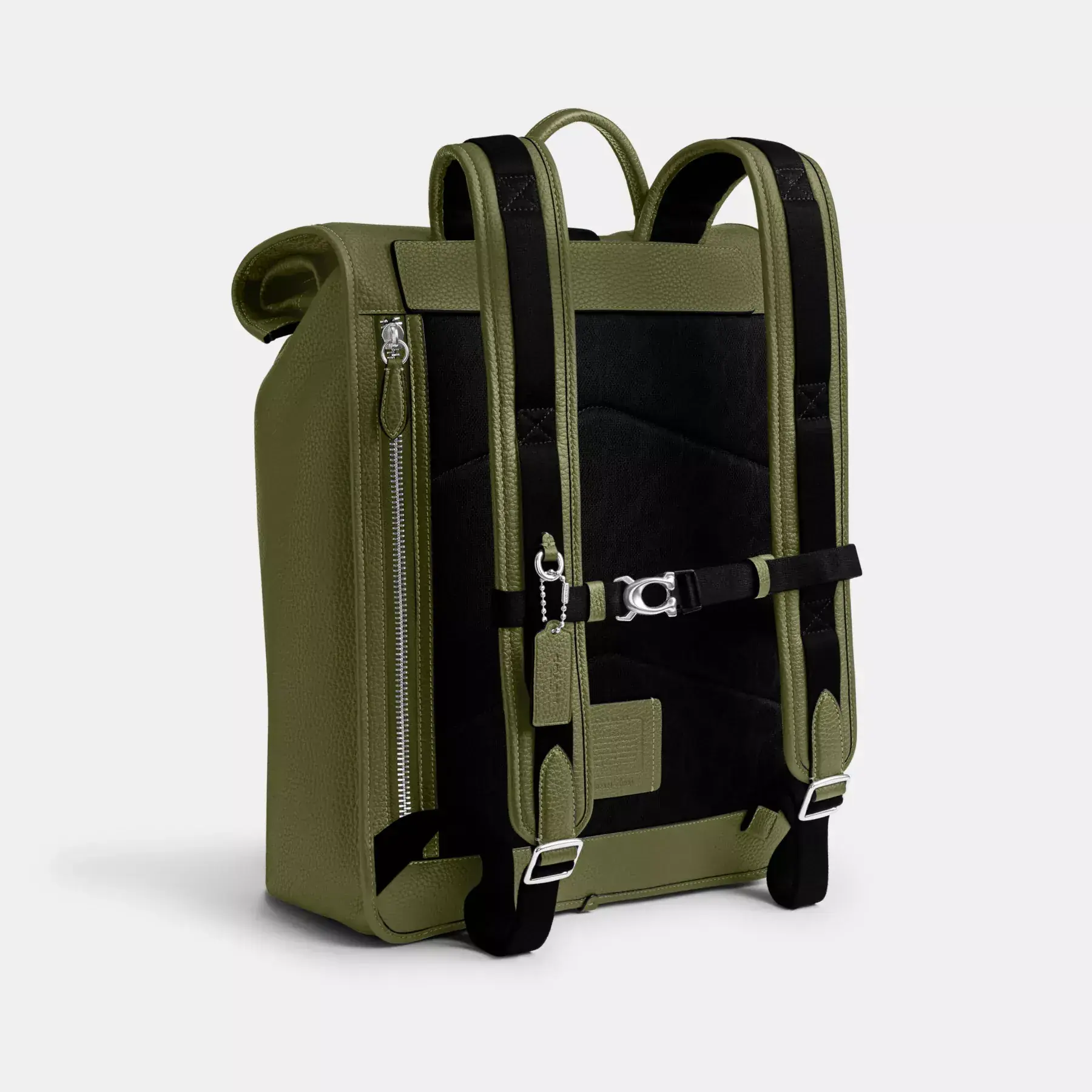Beck Roll Top Backpack Moss