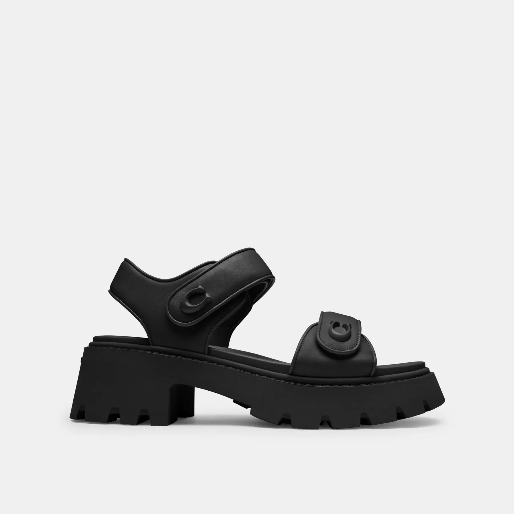 Brynn Platform Sandal Black