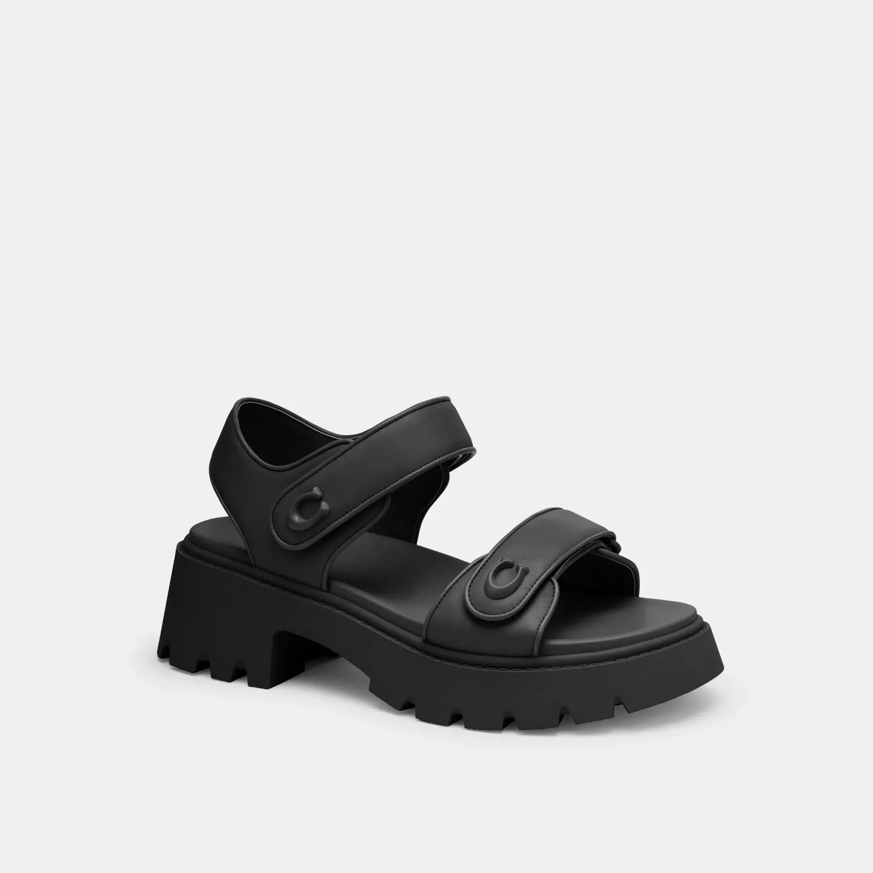 Brynn Platform Sandal Black