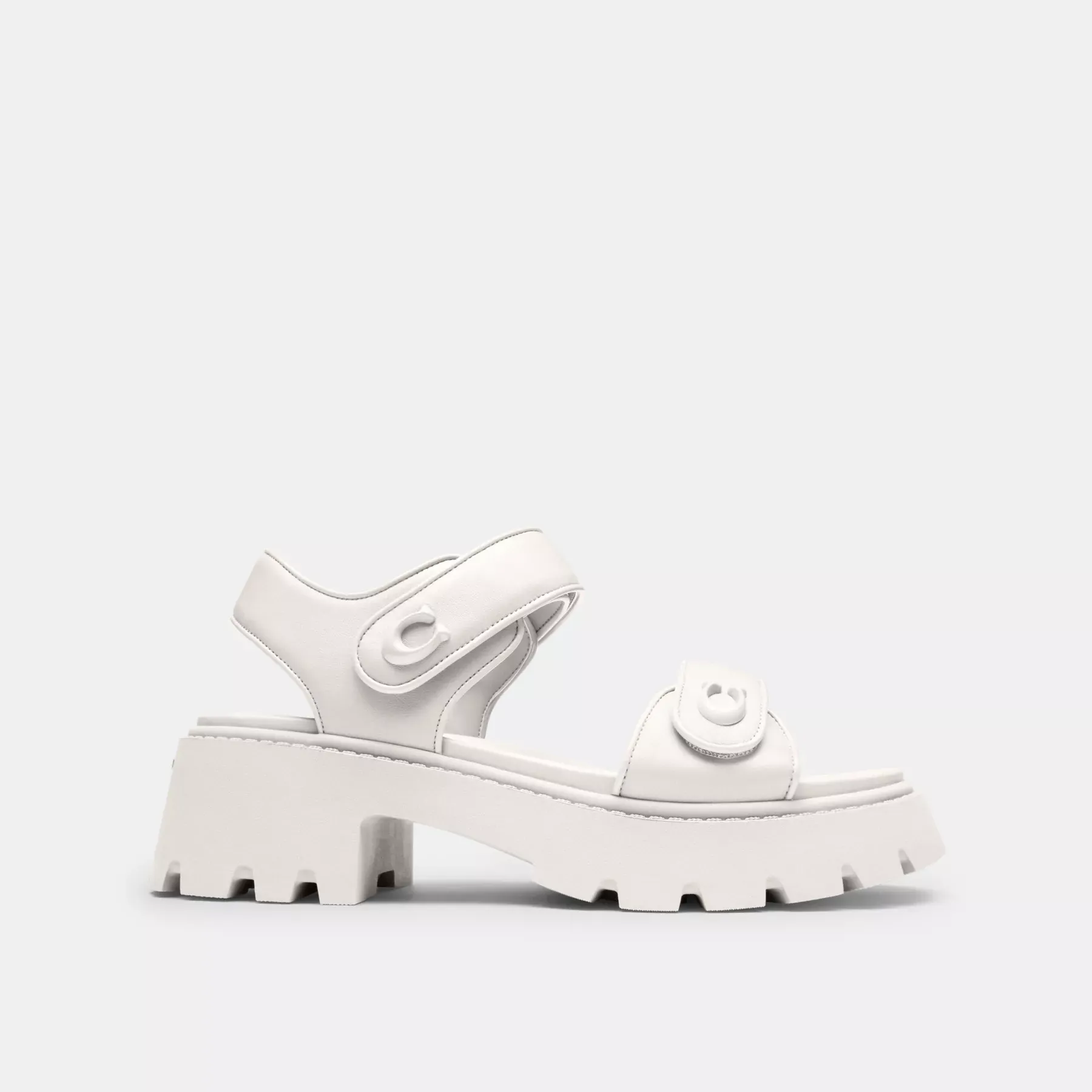 Brynn Platform Sandal Chalk
