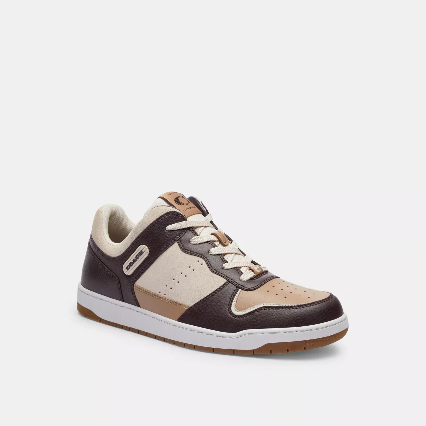 C201 Sneaker Oxblood/Taupe