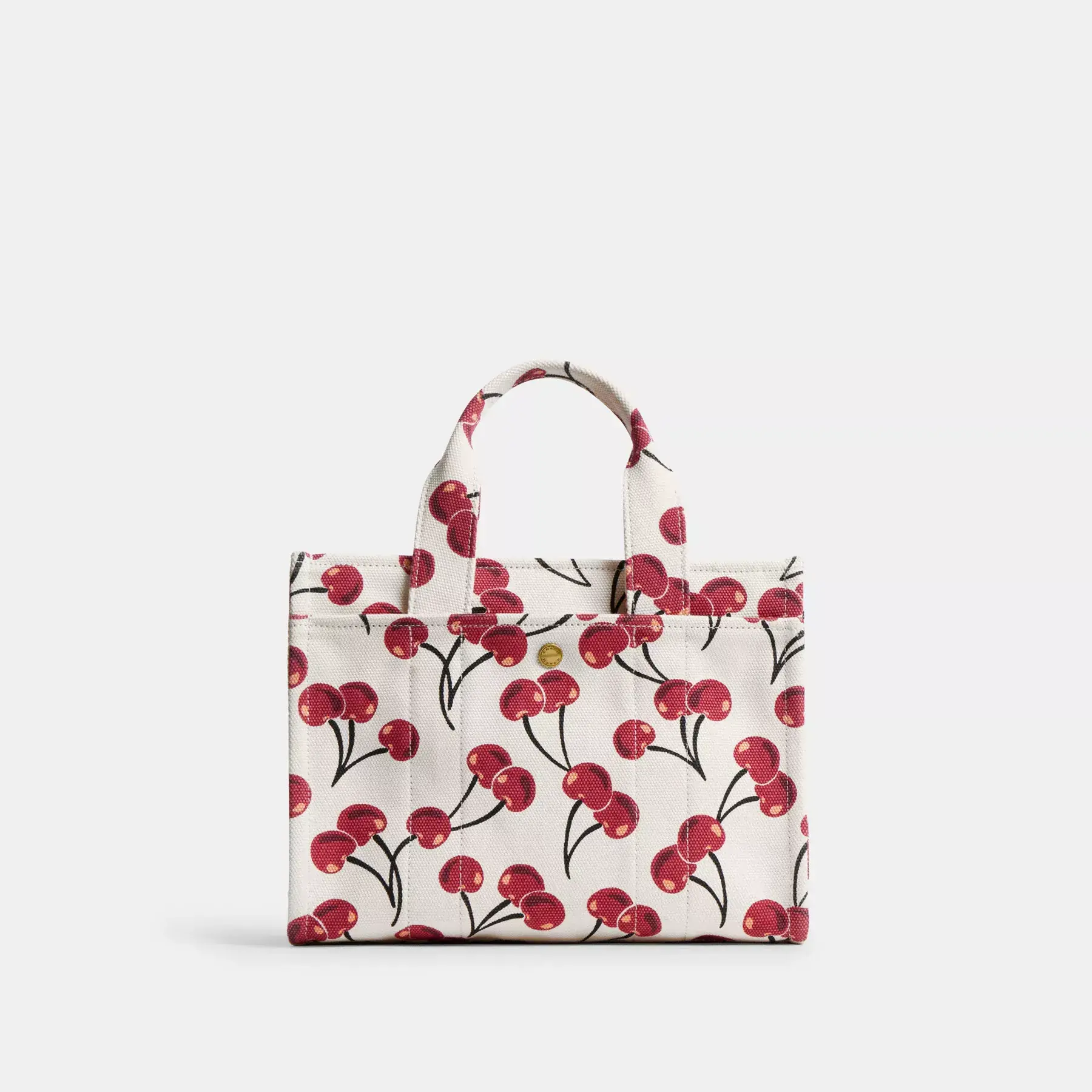 Cargo Tote Bag 26 With Cherry Print Chalk Multi Cargo Tote Bag 26 With Cherry Print Chalk Multi