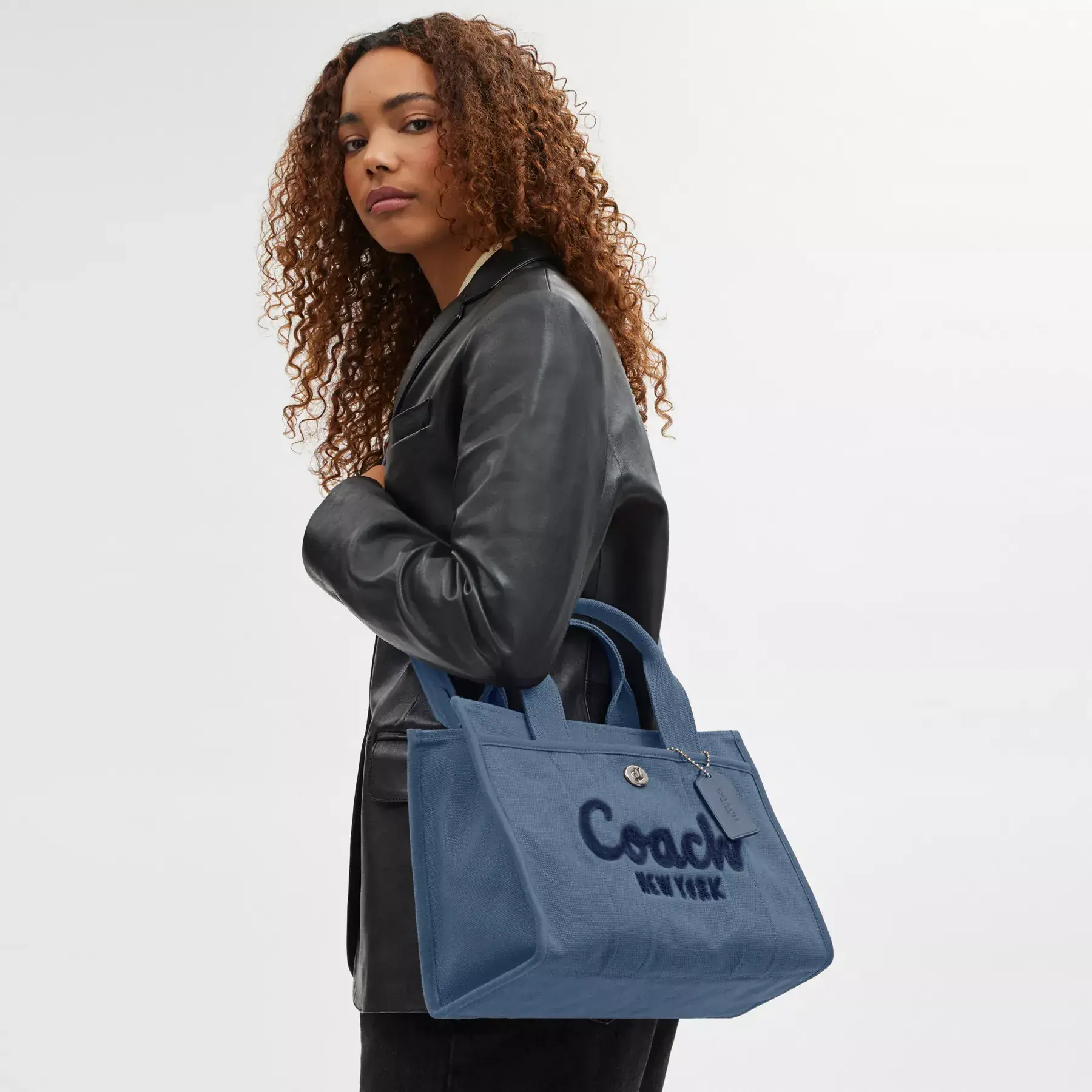 Cargo Tote Bag Slate Blue Cargo Tote Bag Slate Blue