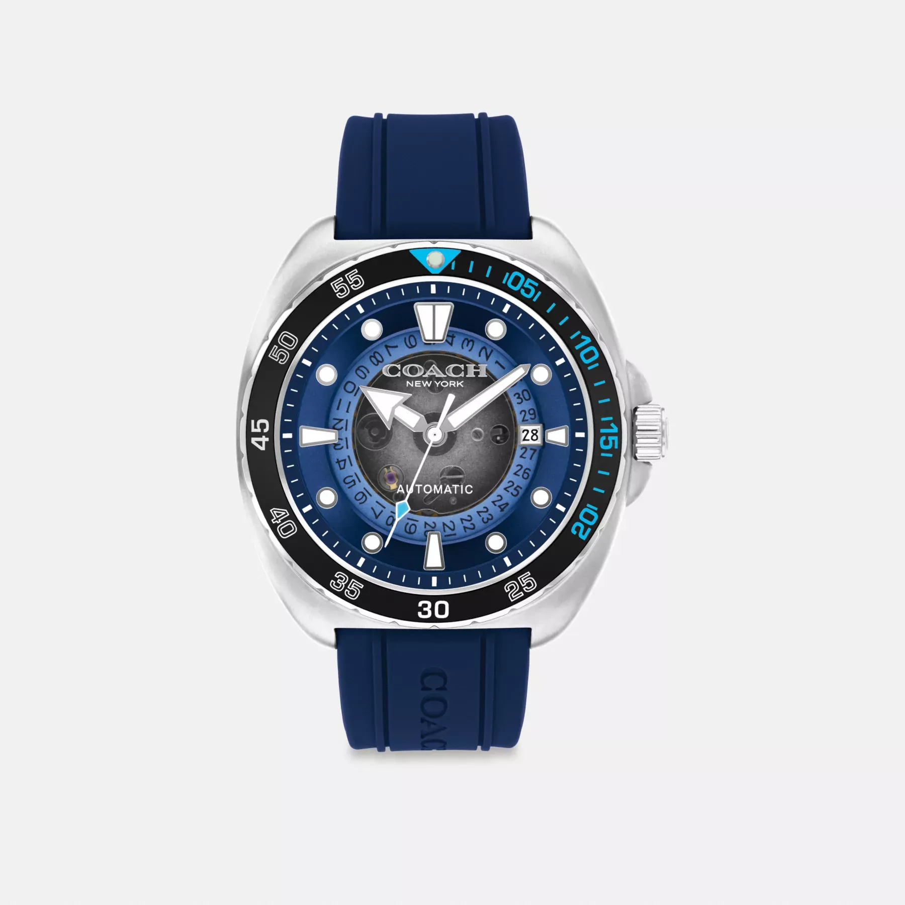 Charter Automatic Watch, 44mm Blue