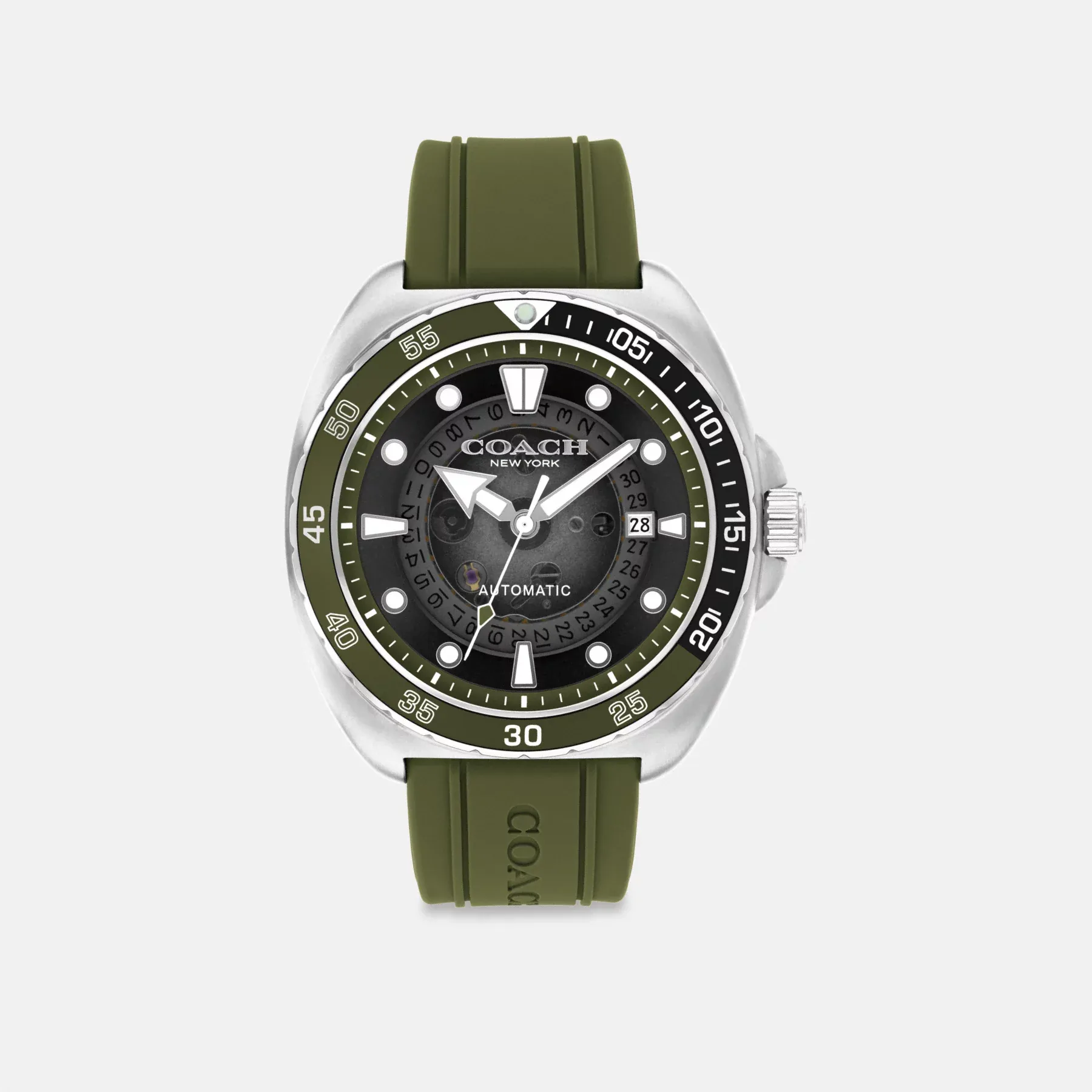 Charter Automatic Watch, 44mm Green