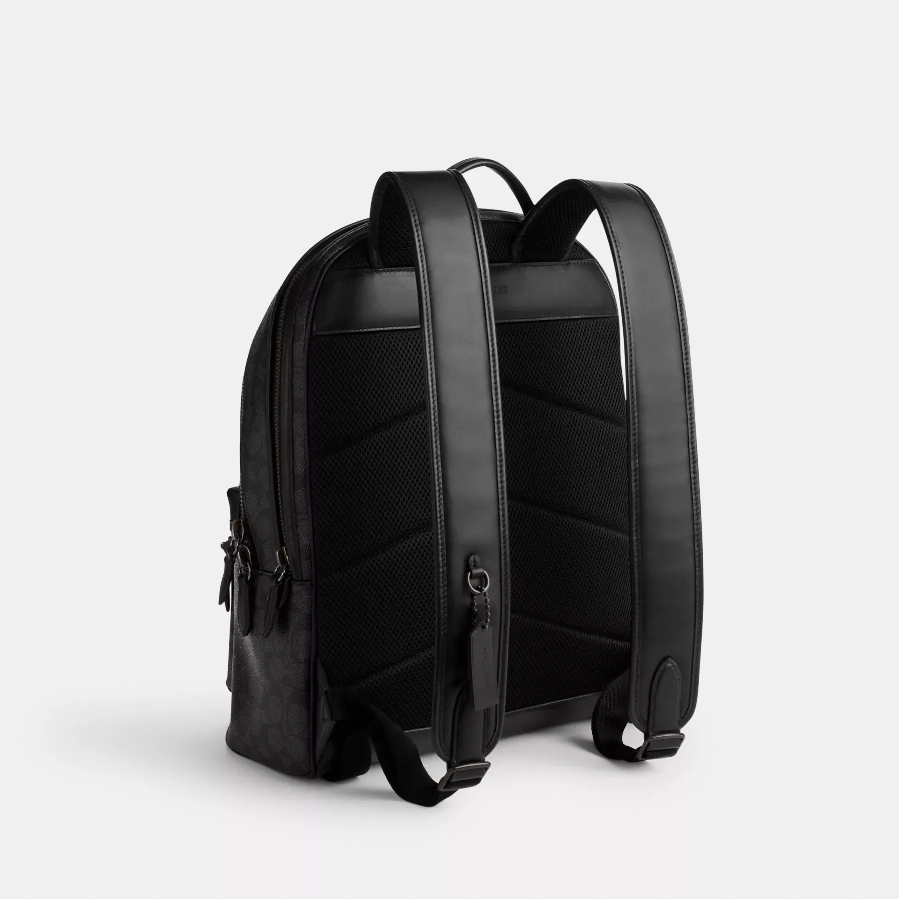 Charter Backpack In Signature Canvas Charcoal