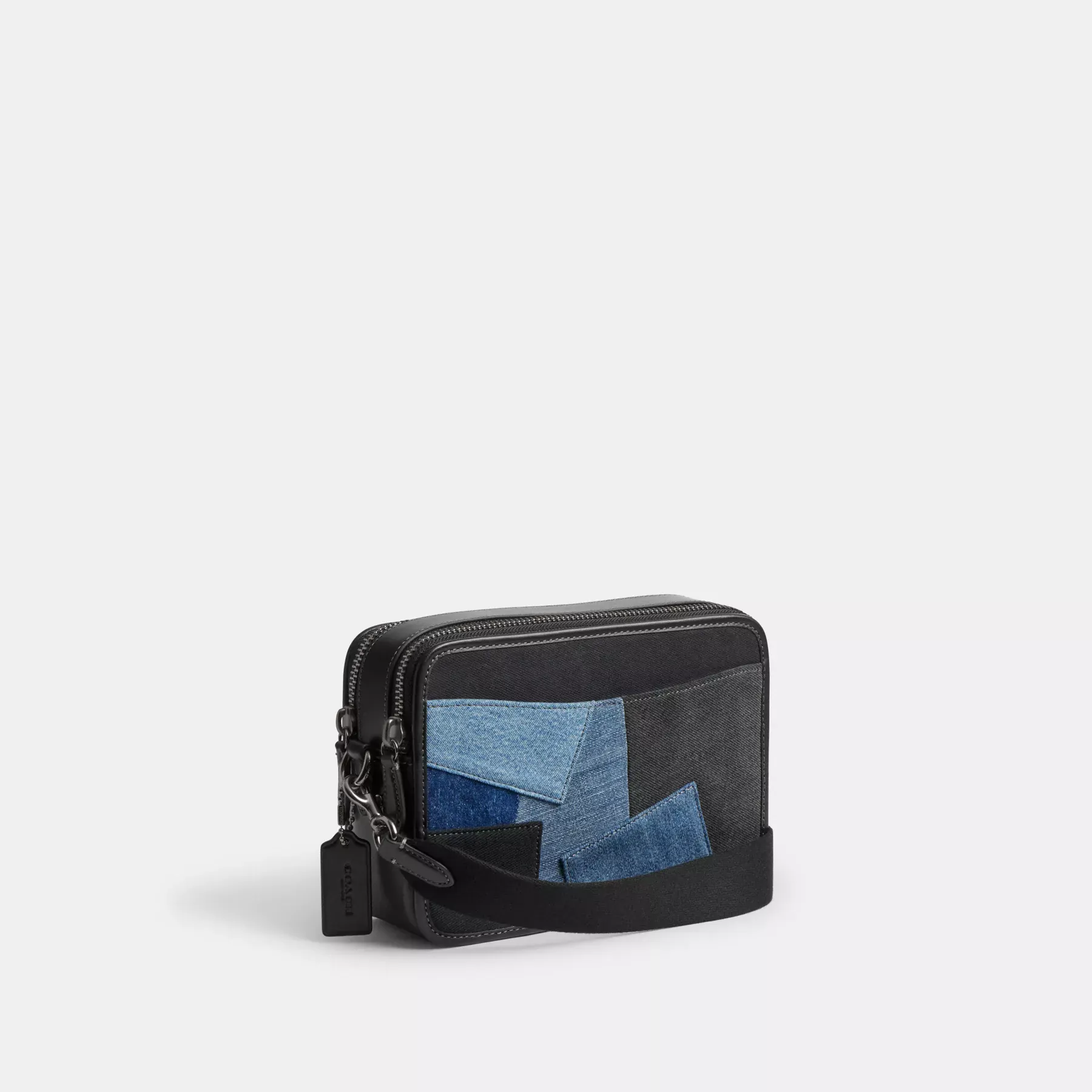 Charter Crossbody Bag 24 With Patchwork Denim Multi