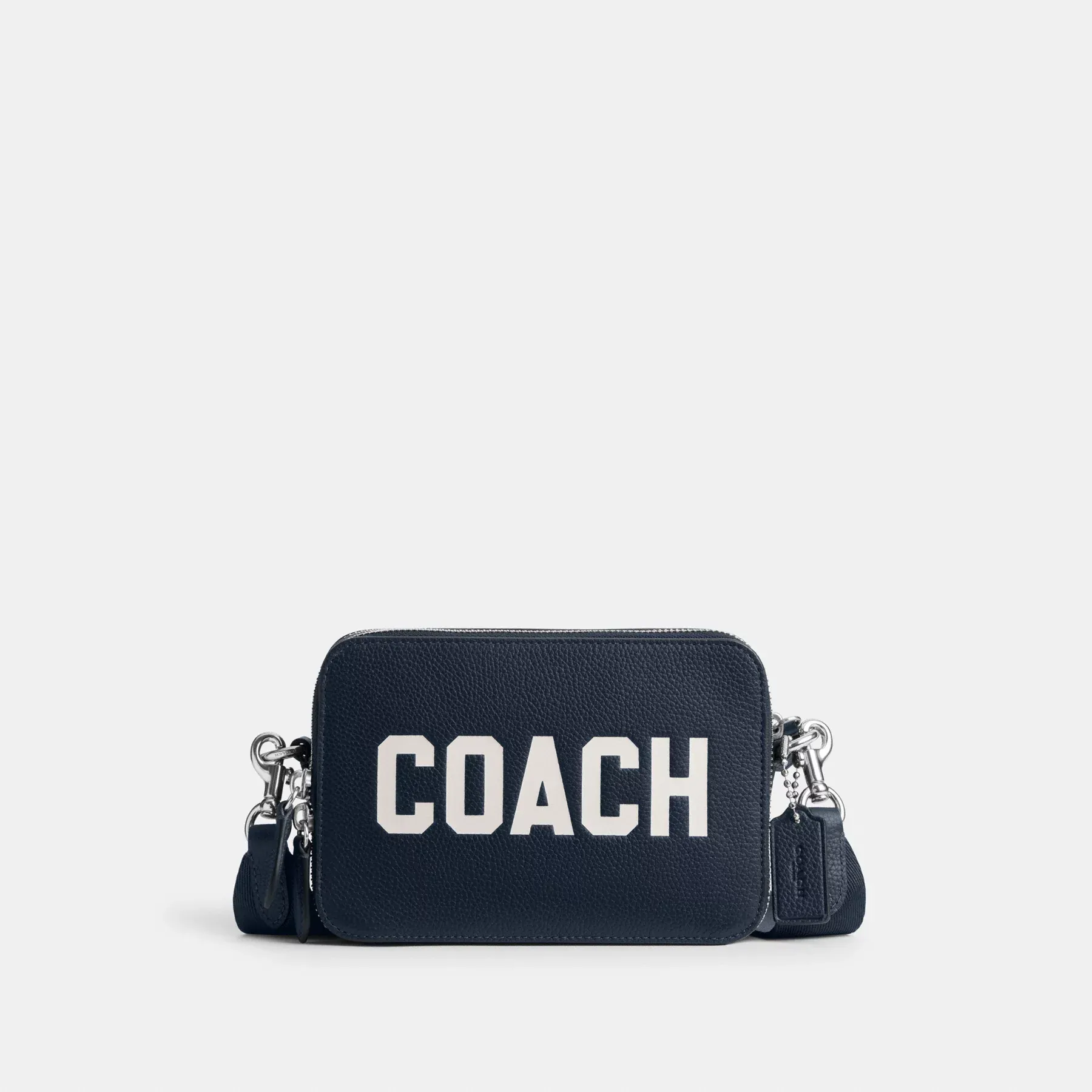 Charter Crossbody With Coach Graphic Dark Navy