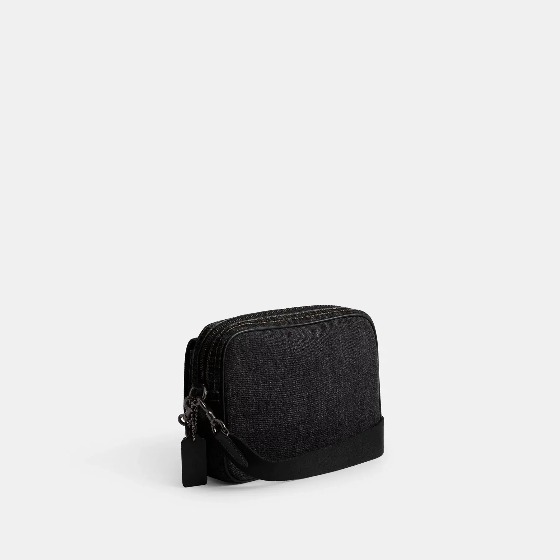 Charter Flap Crossbody Bag 24 Washed Black