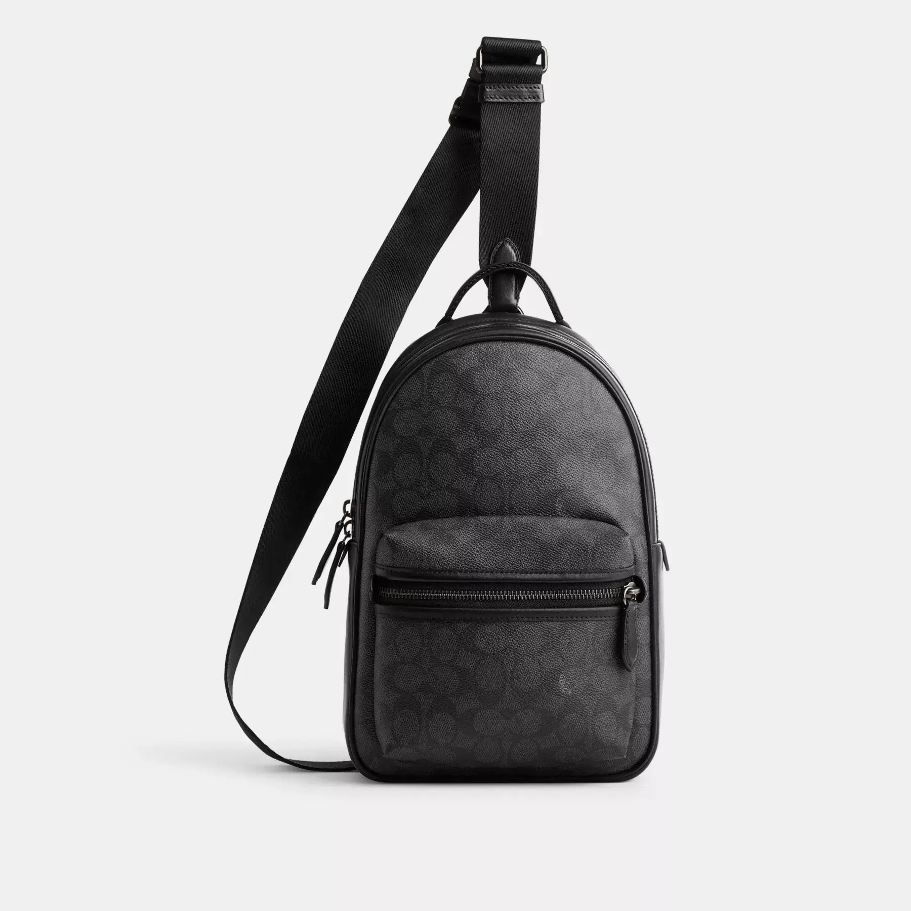 Charter Pack In Signature Canvas Charcoal