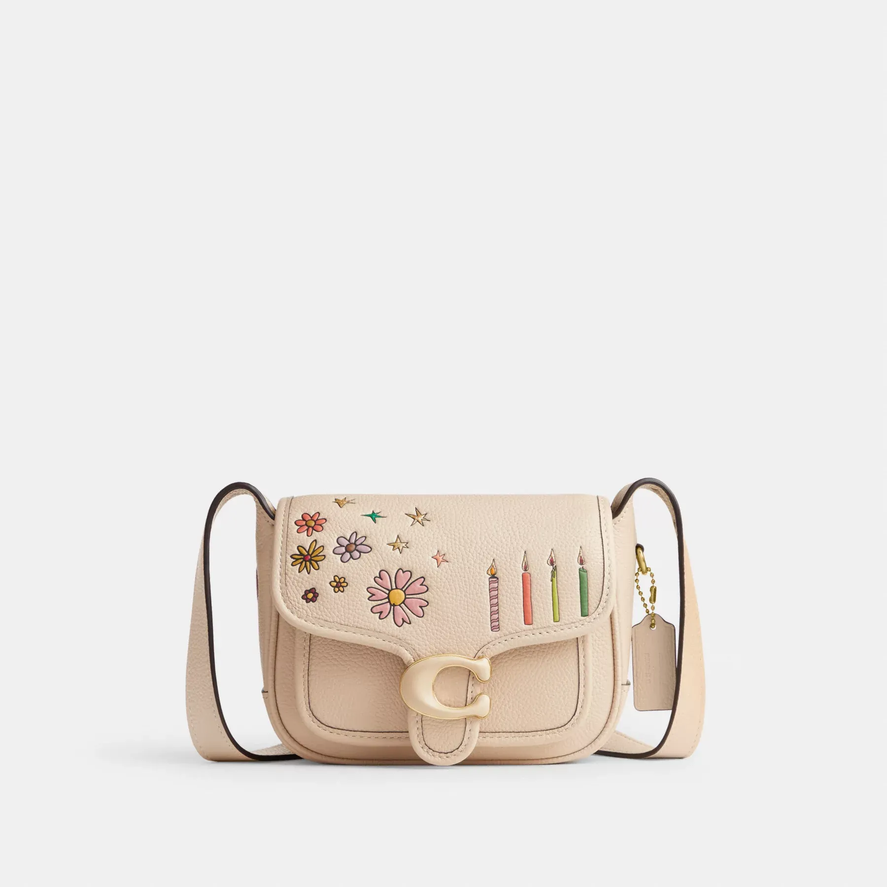 Coach X Observed By Us Tabby Messenger 19 Ivory Multi