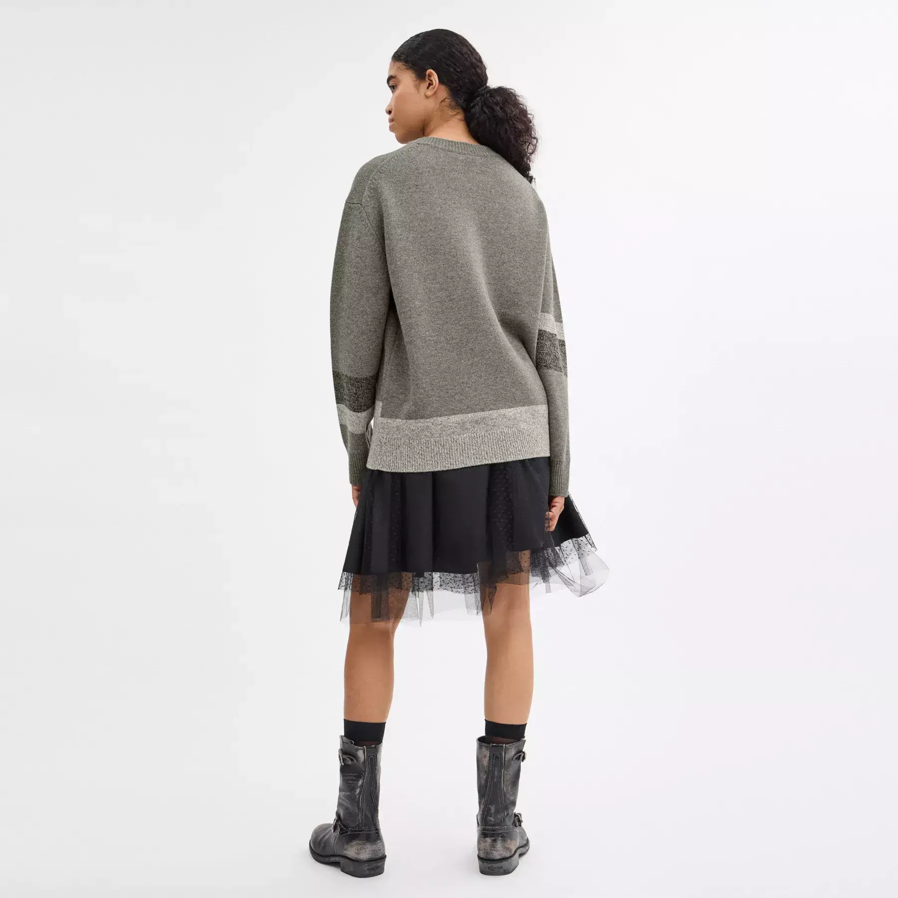 Coach X Popeye Sweater Grey Multi Coach X Popeye Sweater Grey Multi