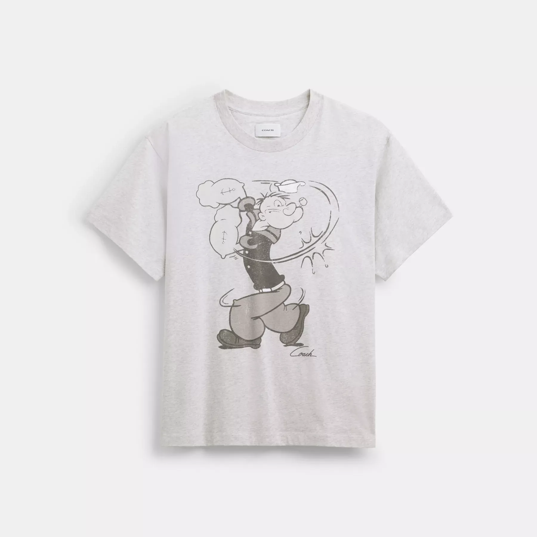 Coach X Popeye T-Shirt Heather Grey