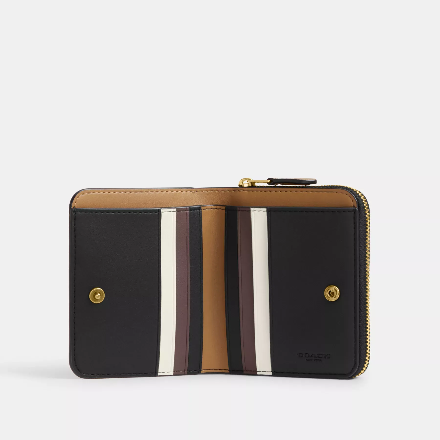 Essential Billfold Wallet In Colorblock Black Multi