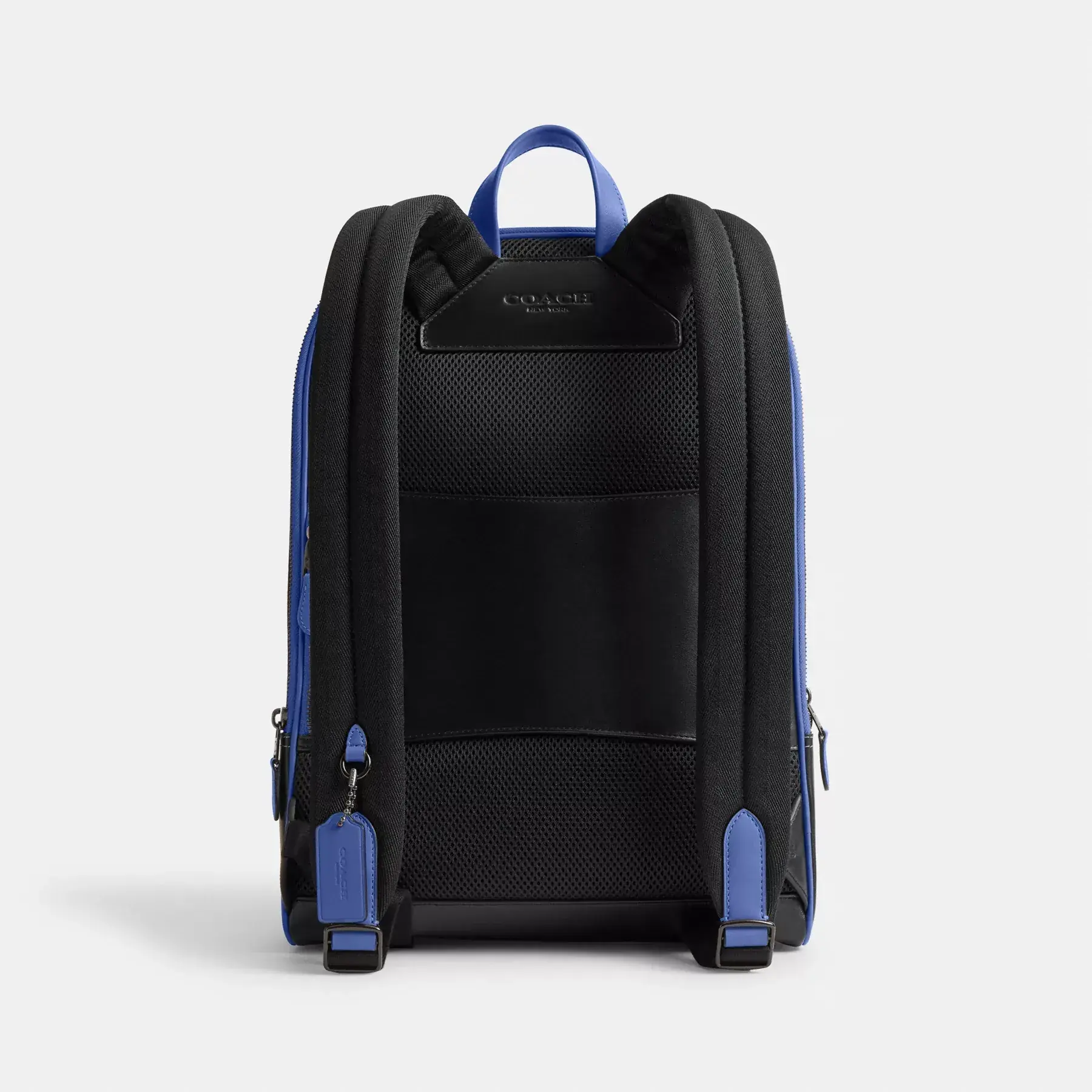 Gotham Backpack In Signature Canvas Charcoal/Blueberry Gotham Backpack In Signature Canvas Charcoal/Blueberry