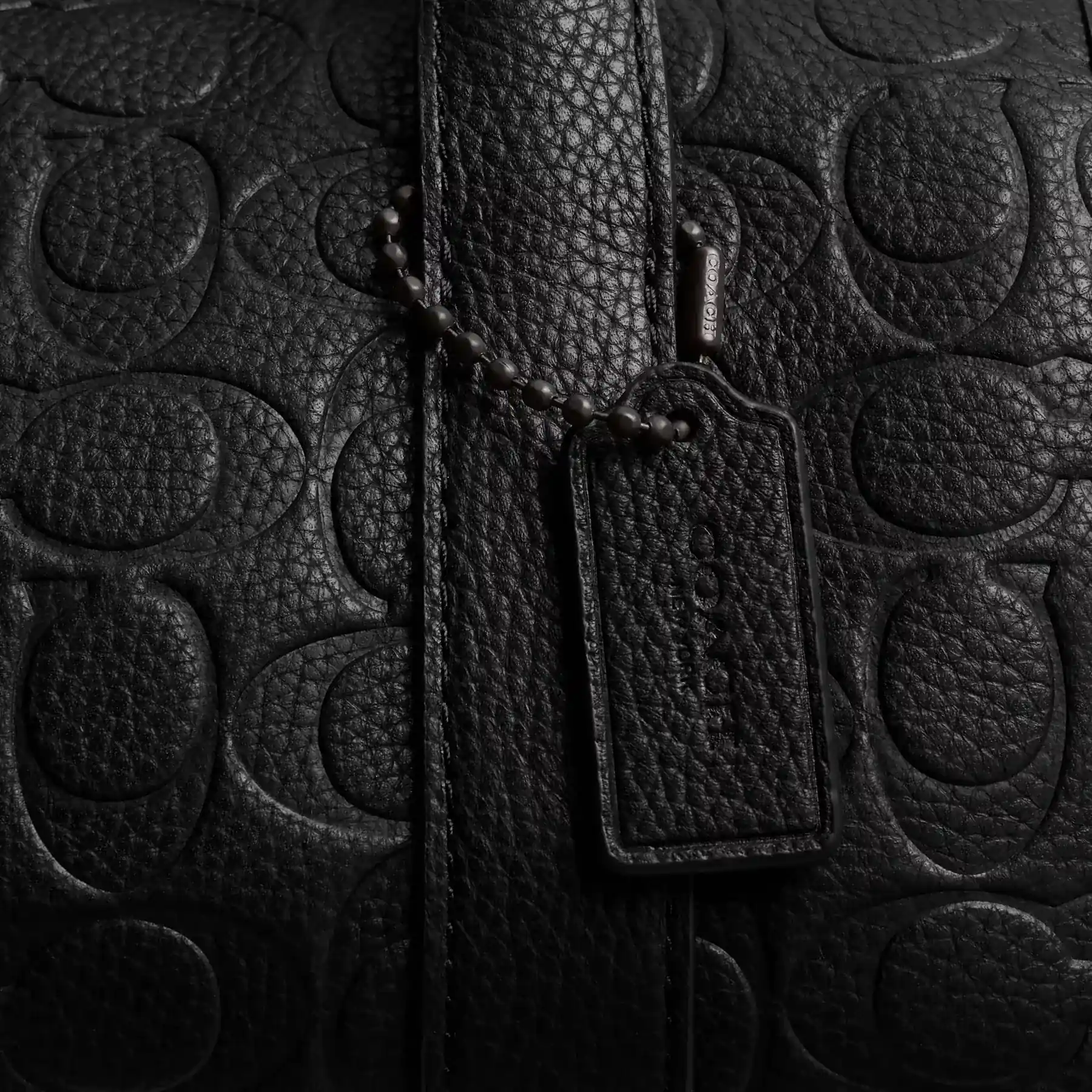 Gotham Duffle 24 In Signature Leather Black Gotham Duffle 24 In Signature Leather Black