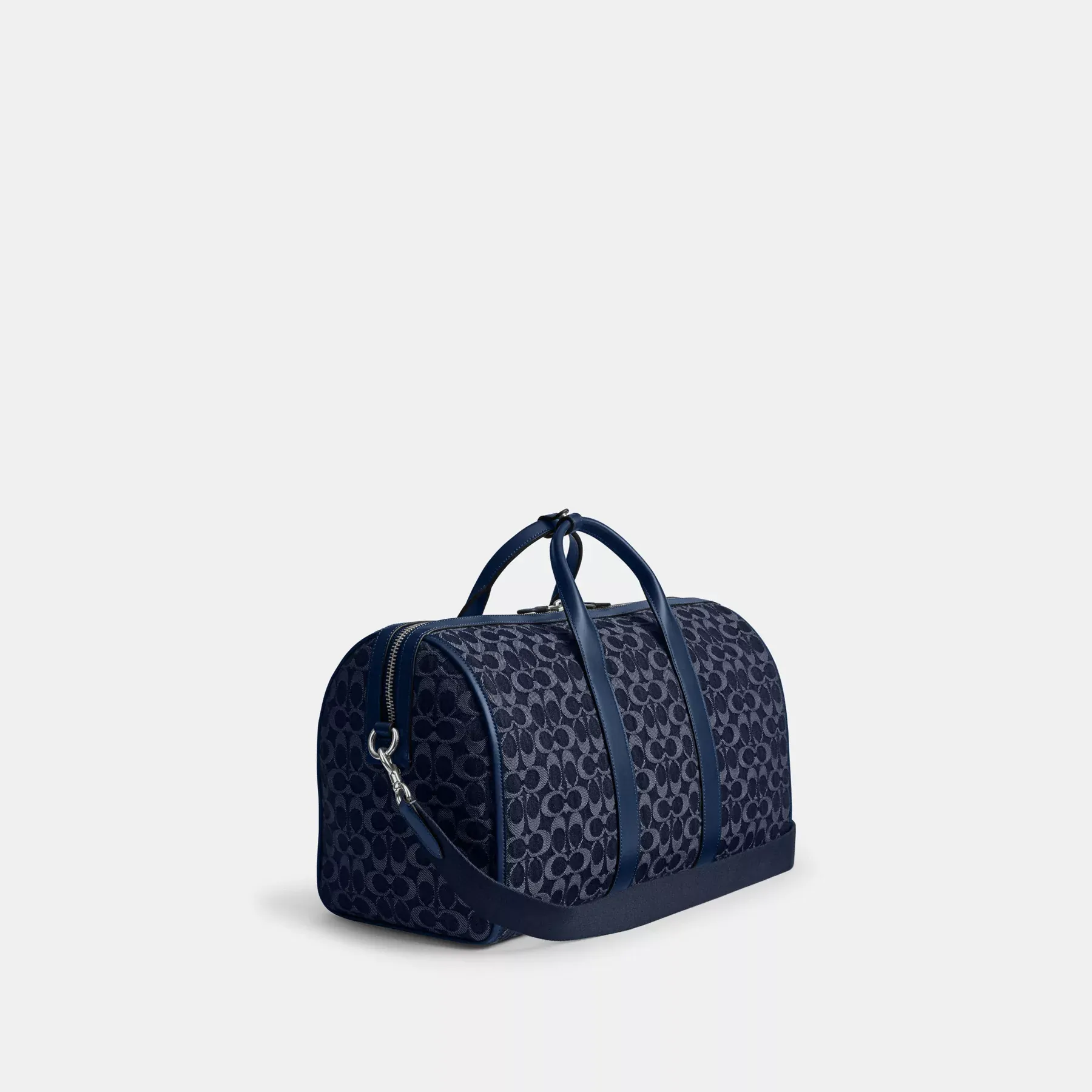 Gotham Duffle 45 In Signature Denim Deep Blue