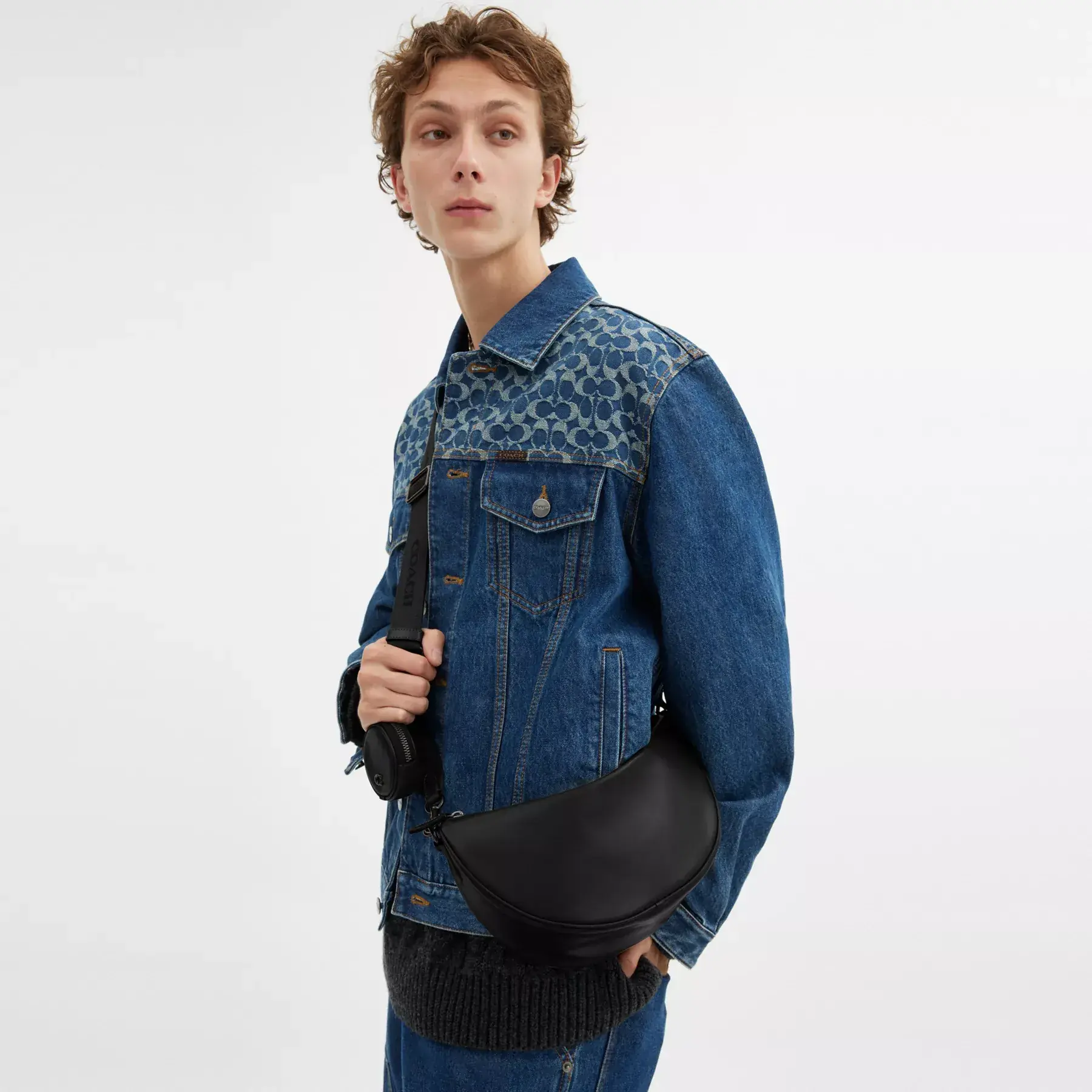 Hall Soft Sling Bag Black Hall Soft Sling Bag Black