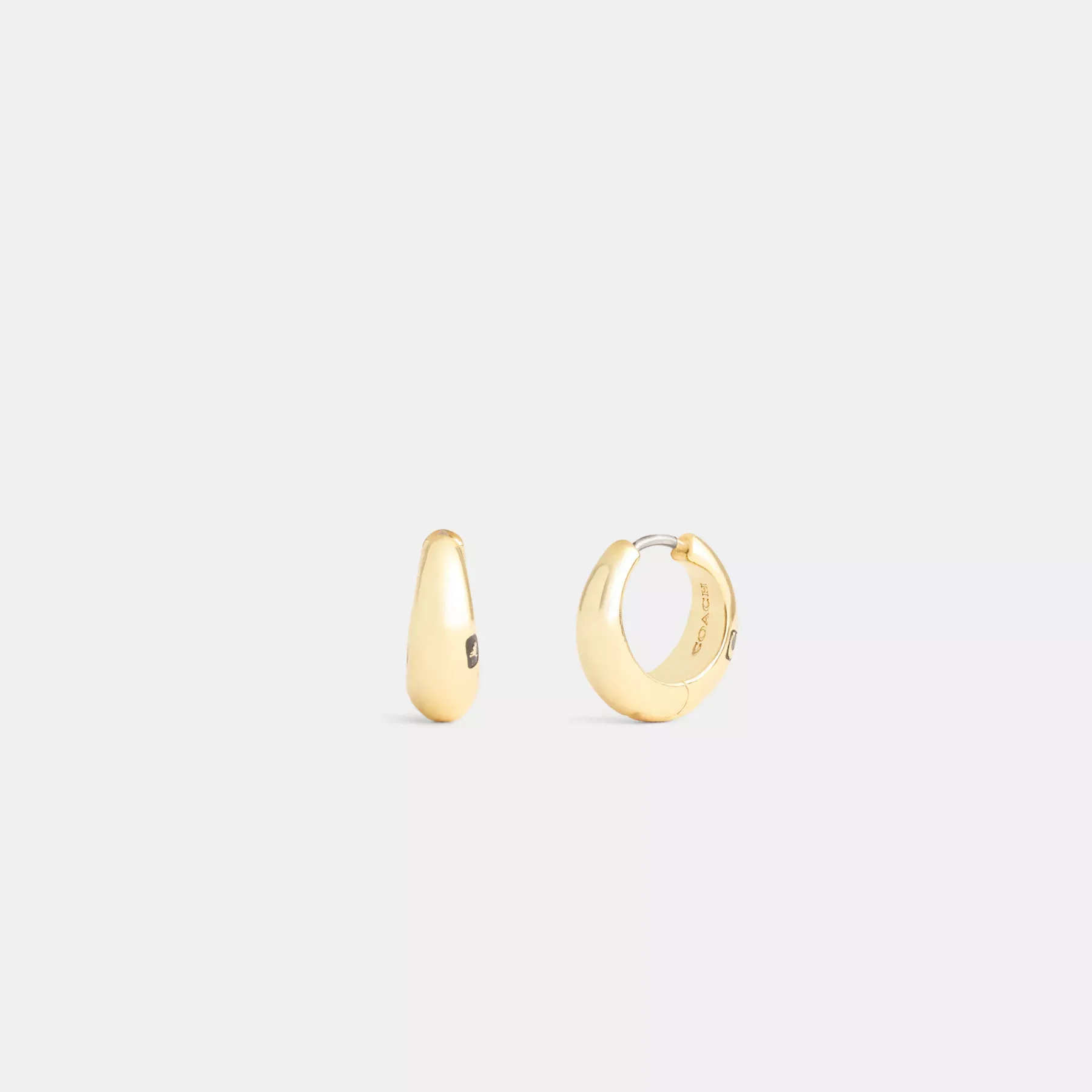Hallmark Huggie Earrings Gold