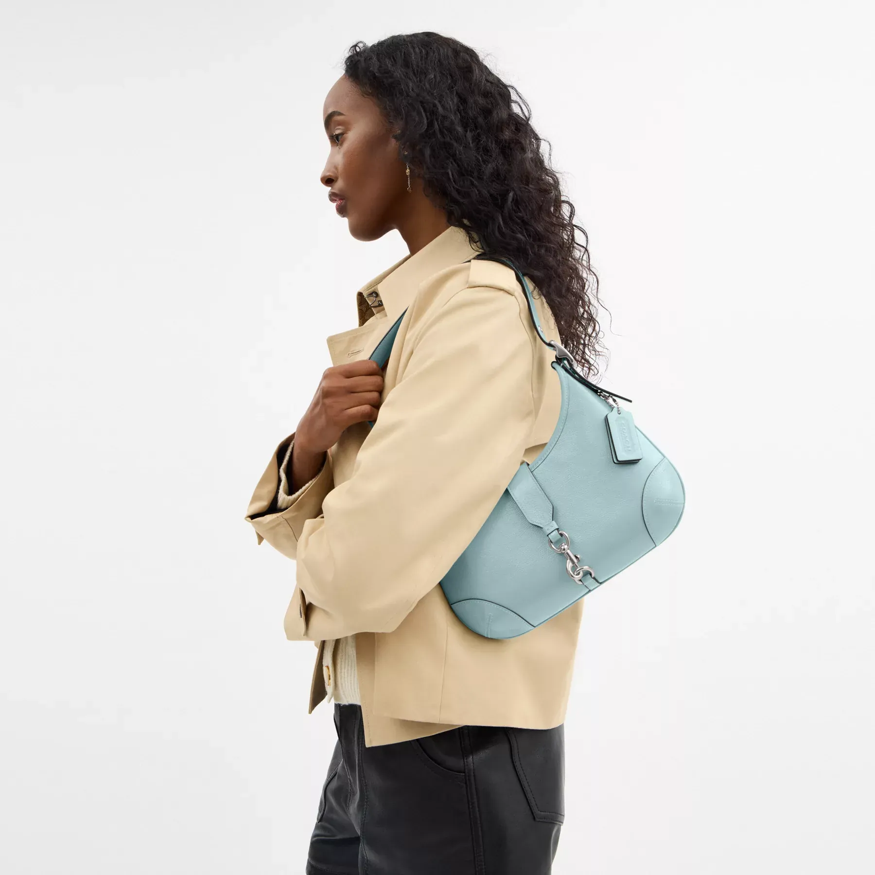 Hamptons Hobo Bag Light Blue Hamptons Hobo Bag Light Blue