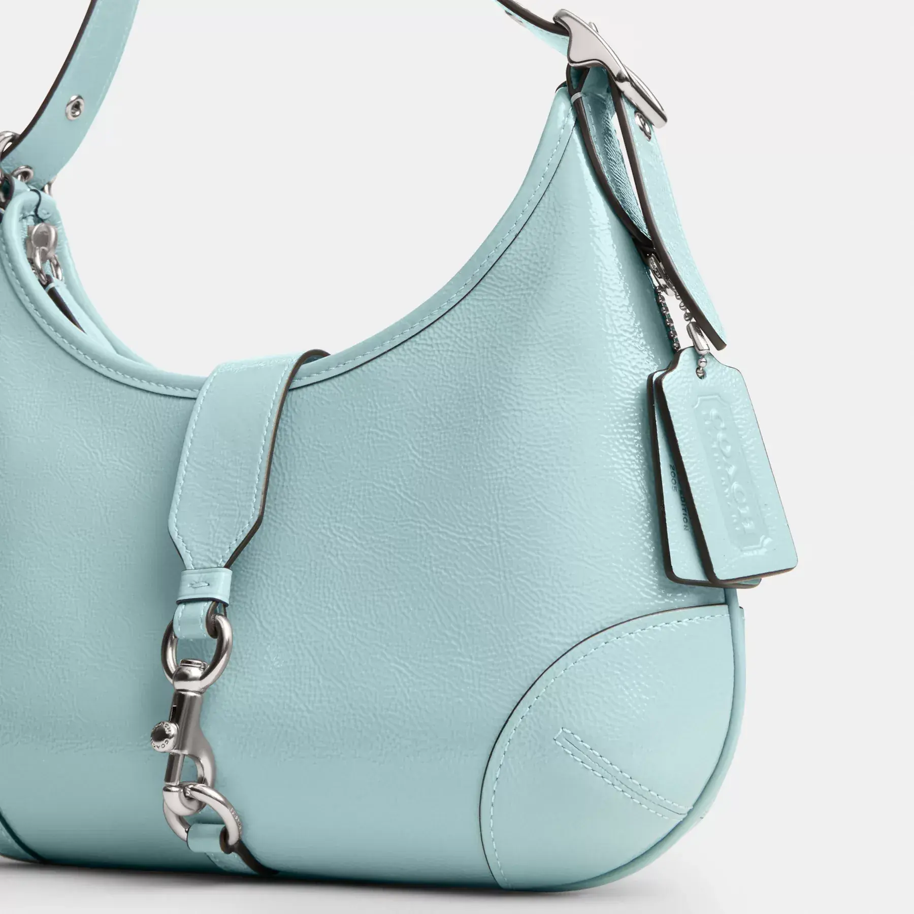 Hamptons Hobo Bag Light Blue Hamptons Hobo Bag Light Blue