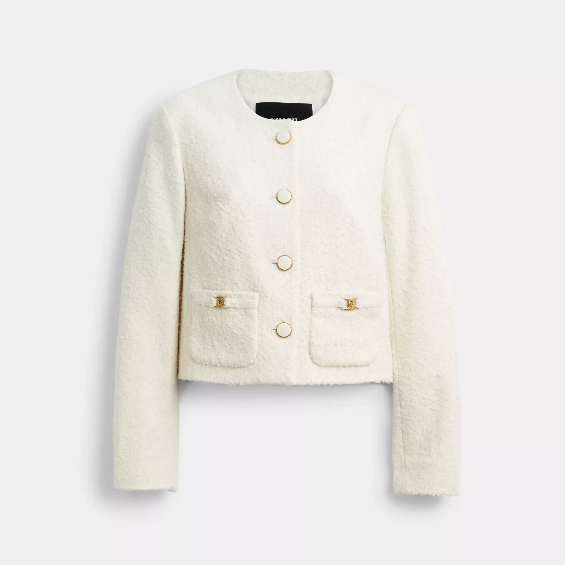 Heritage C Boucle Jacket Cream