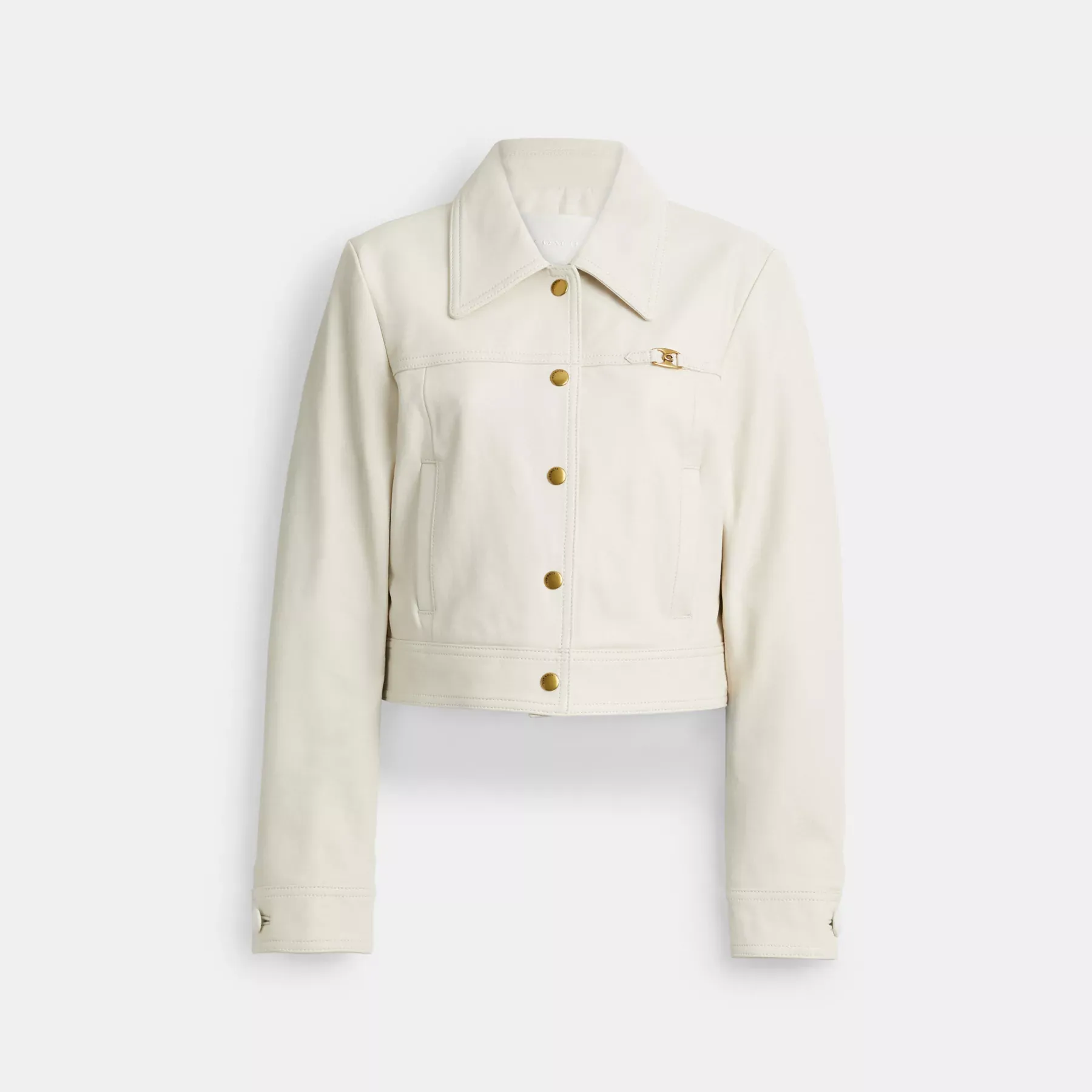 Heritage C Shrunken Jacket White