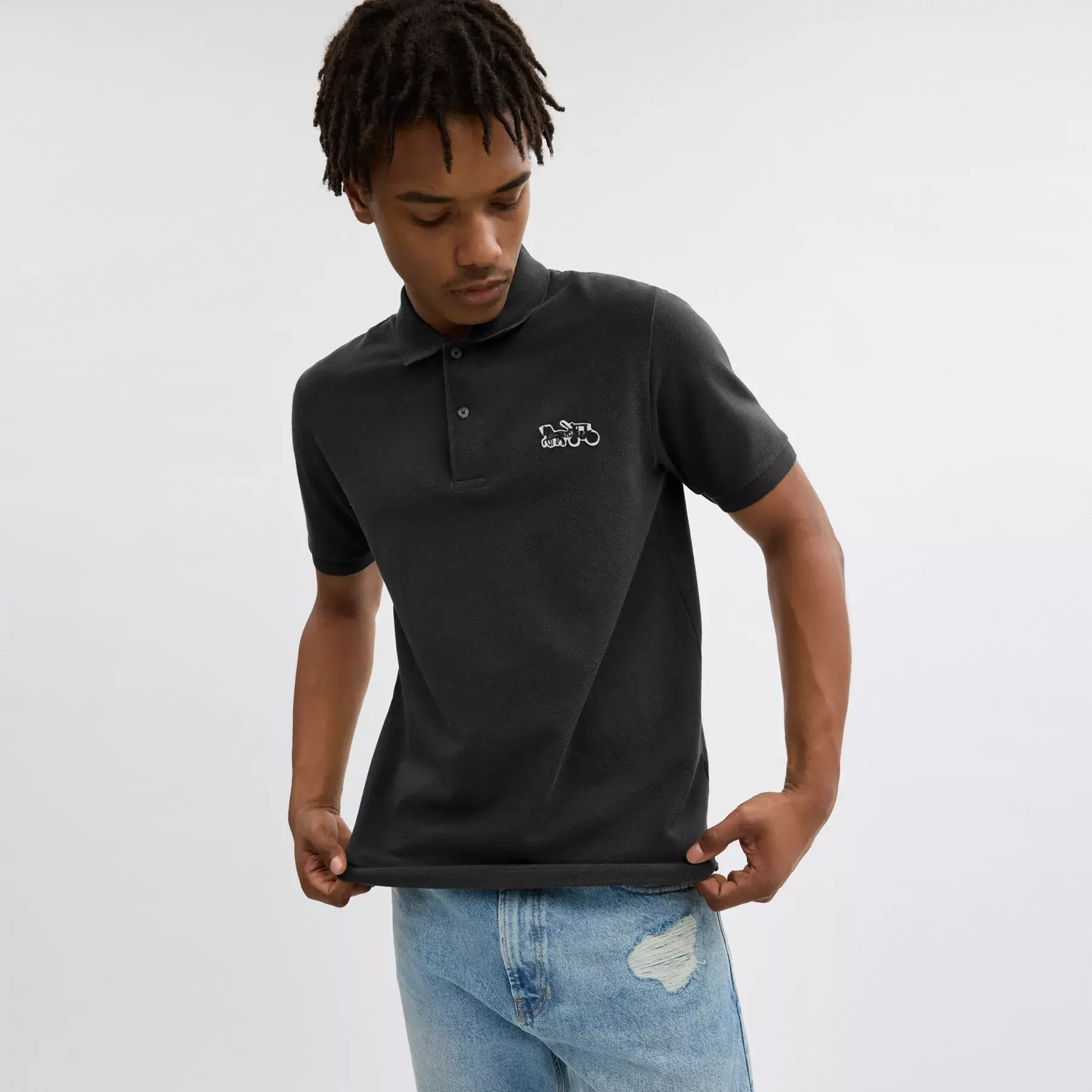 Horse And Carriage Classic Polo Black