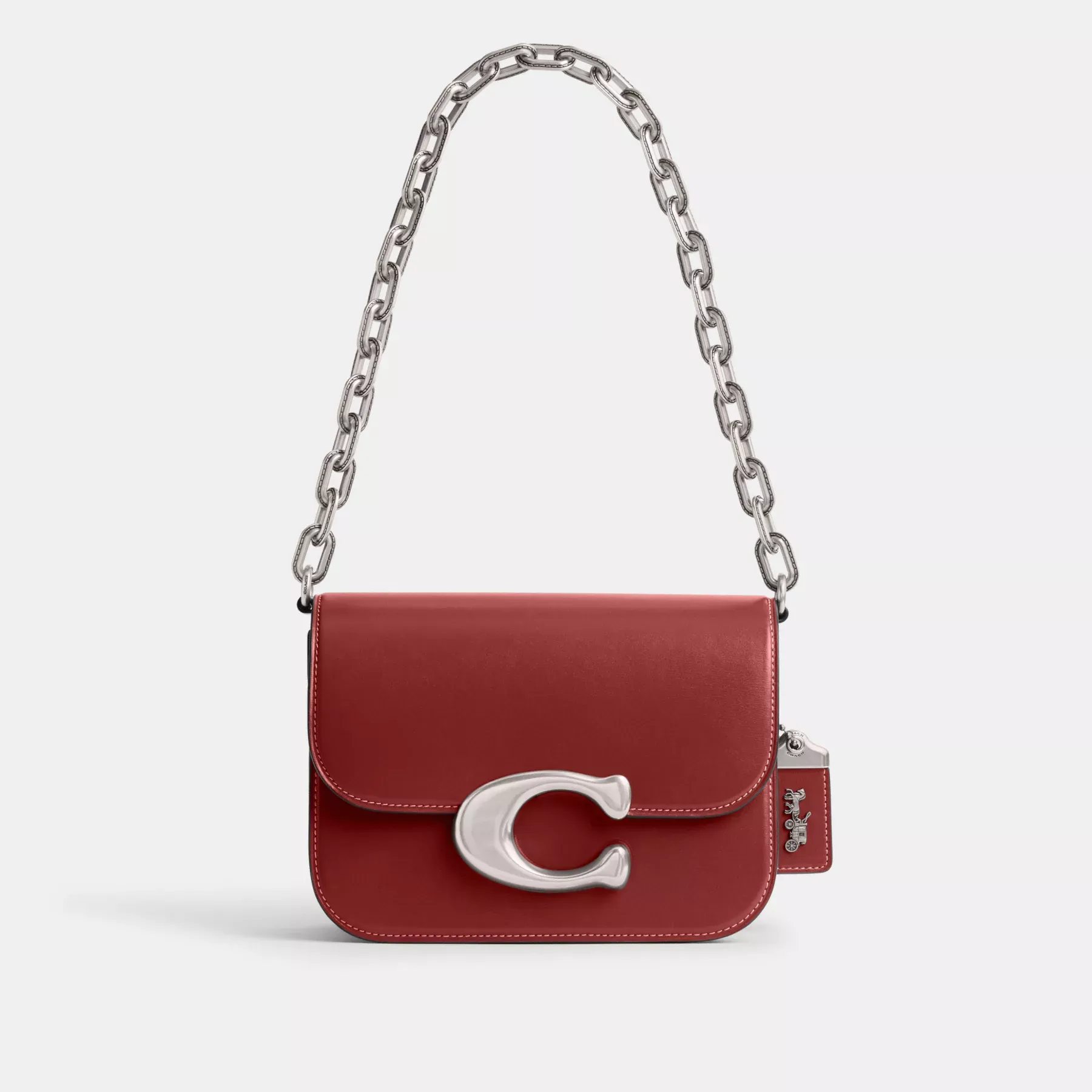 Idol Bag Enamel Red