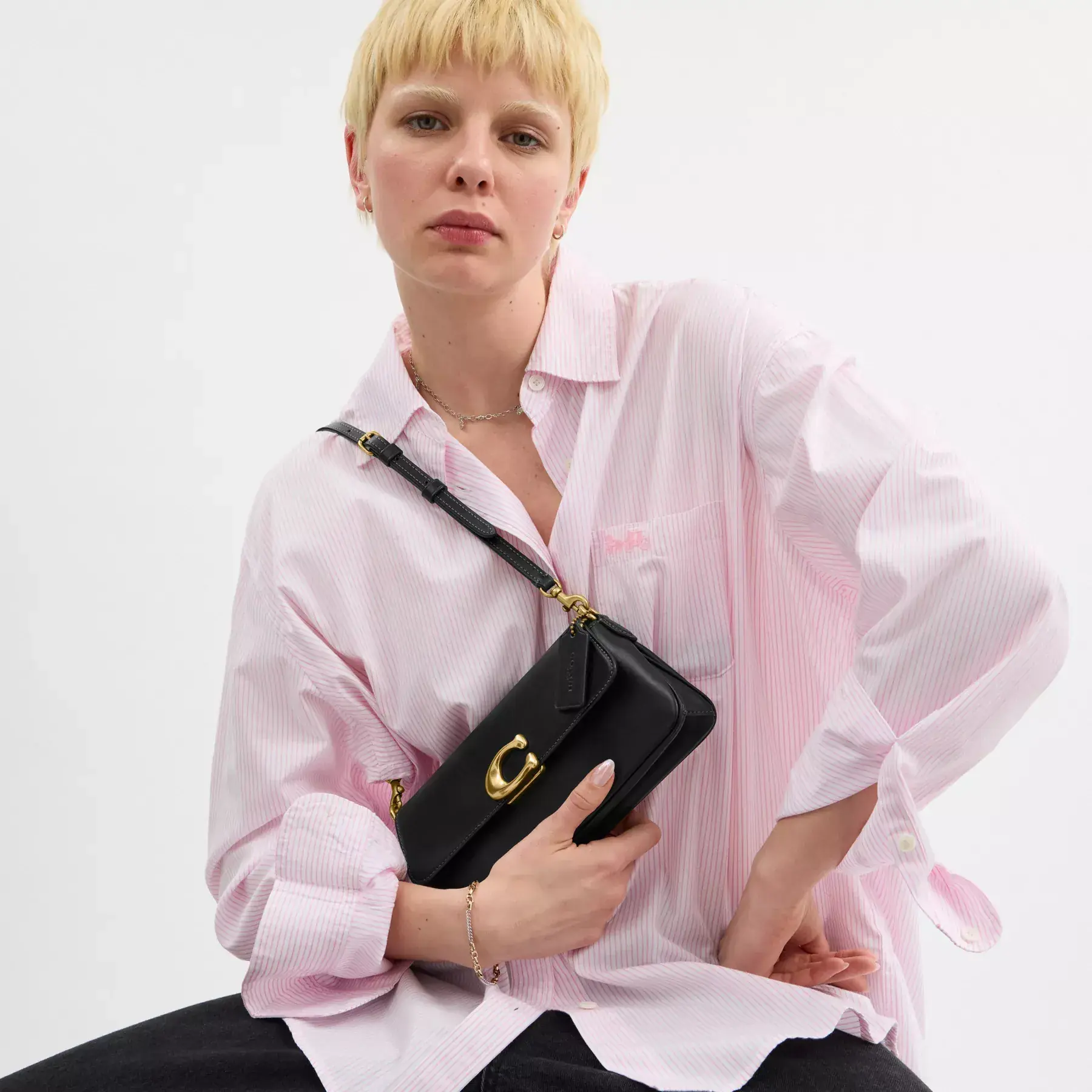 Jet Shoulder Bag Black Jet Shoulder Bag Black