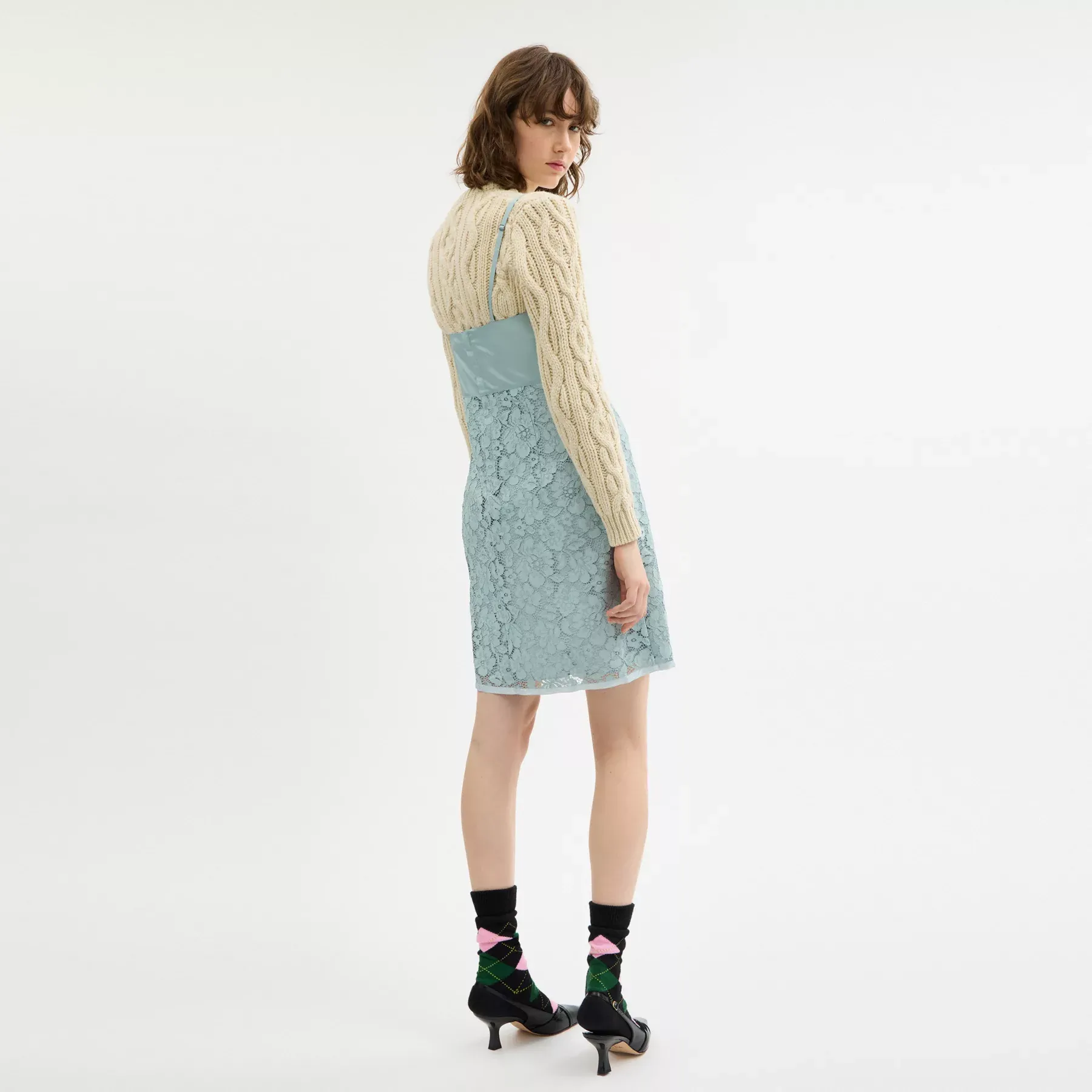 Lace Dress Light Blue Lace Dress Light Blue