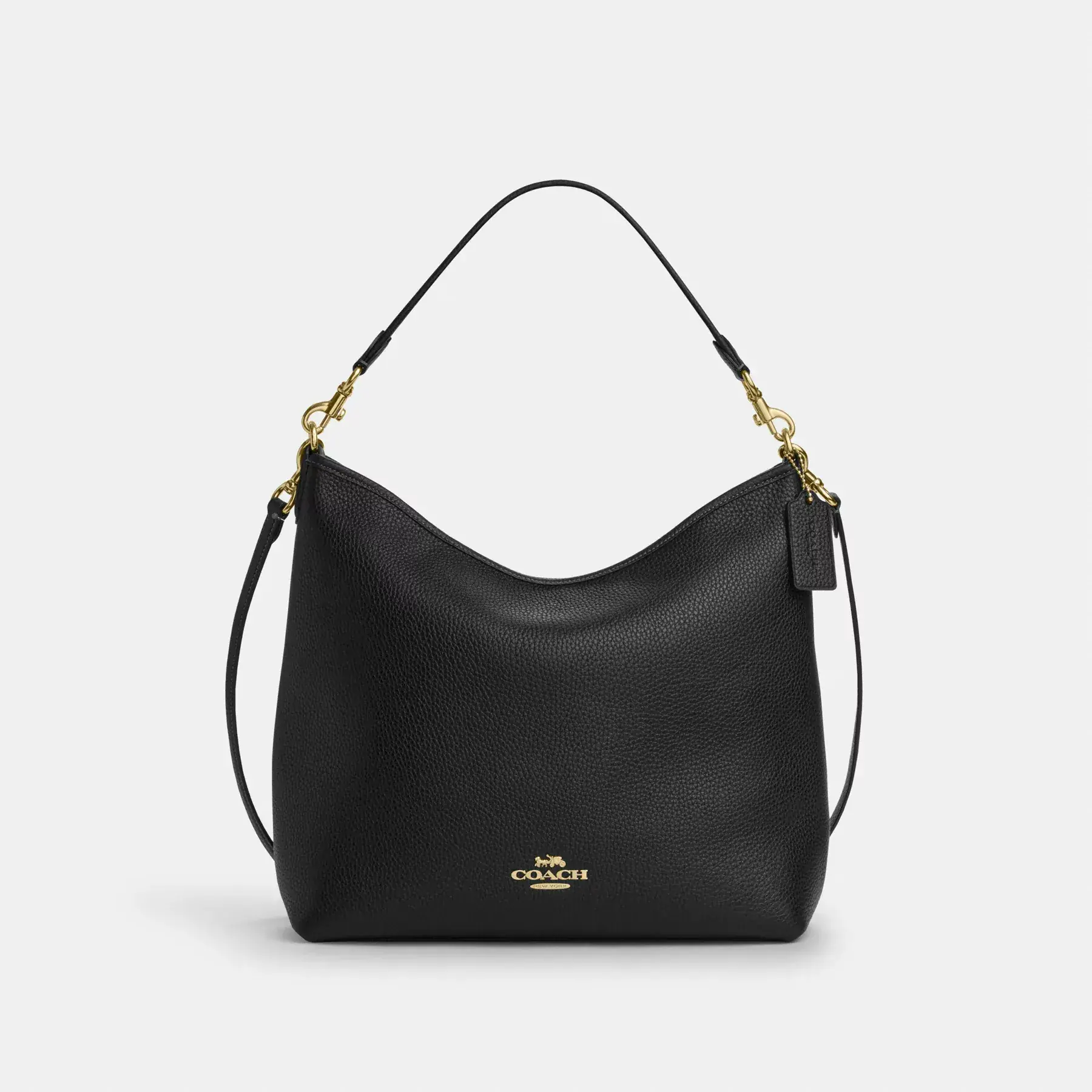 Laurel Large Shoulder Bag Black