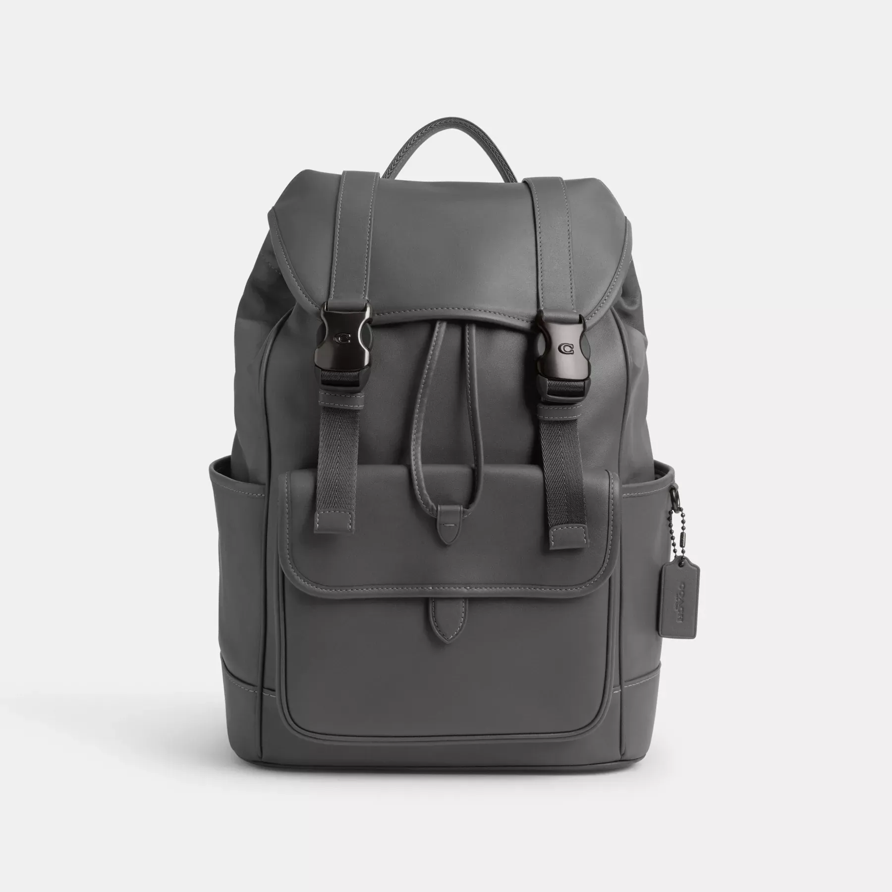 League Flap Backpack Charcoal