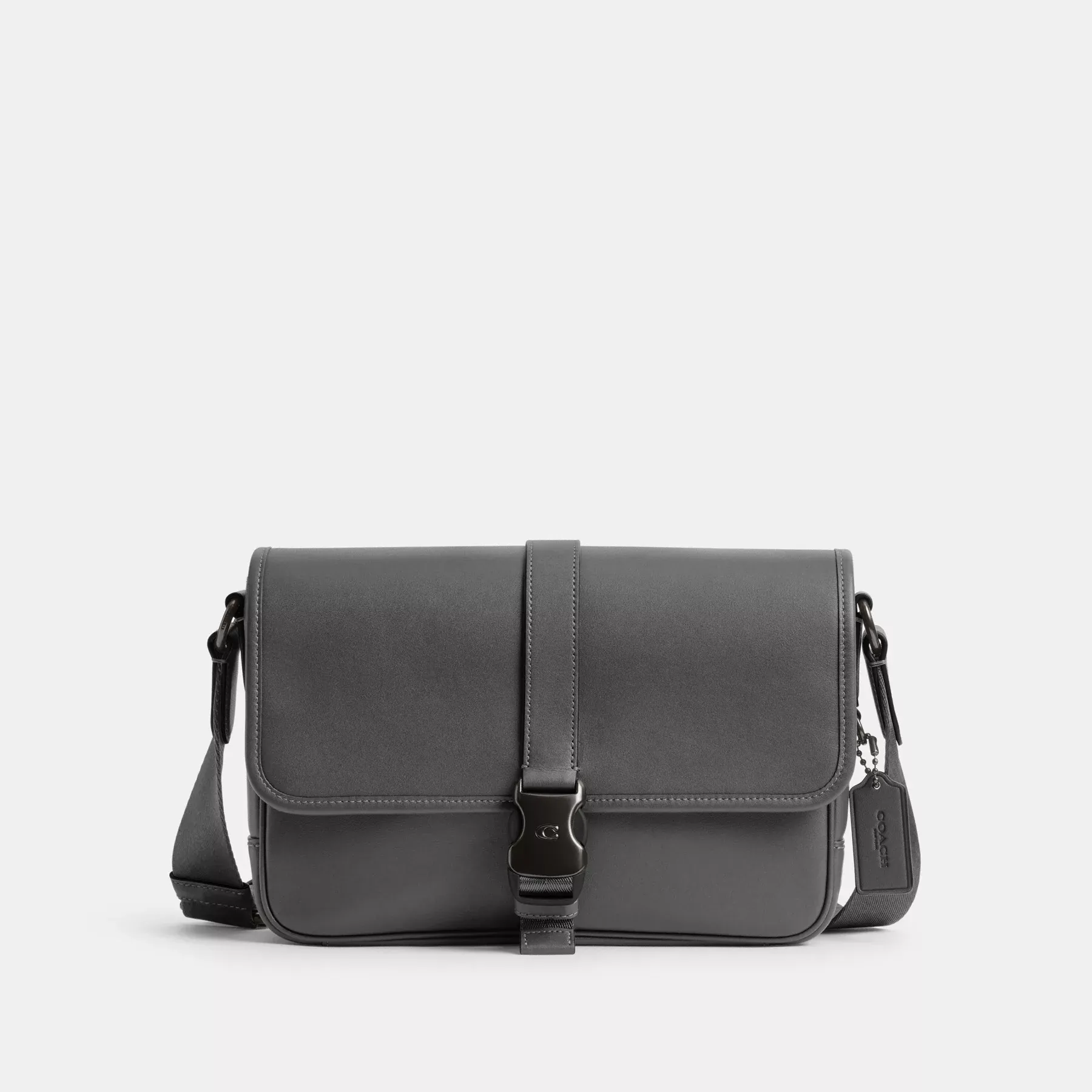 League Messenger Bag Charcoal