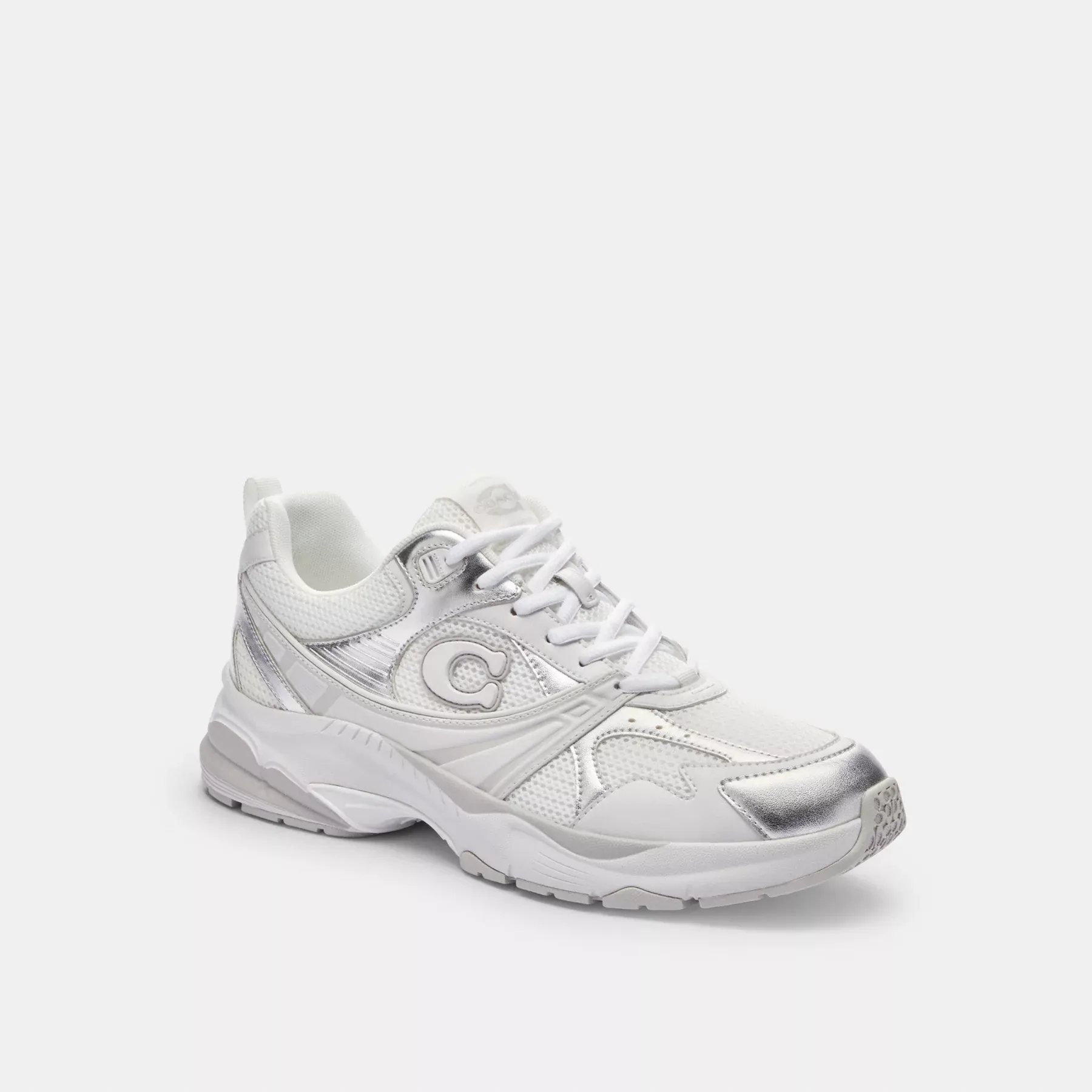 Mesh Sneaker Light Grey/Optic White