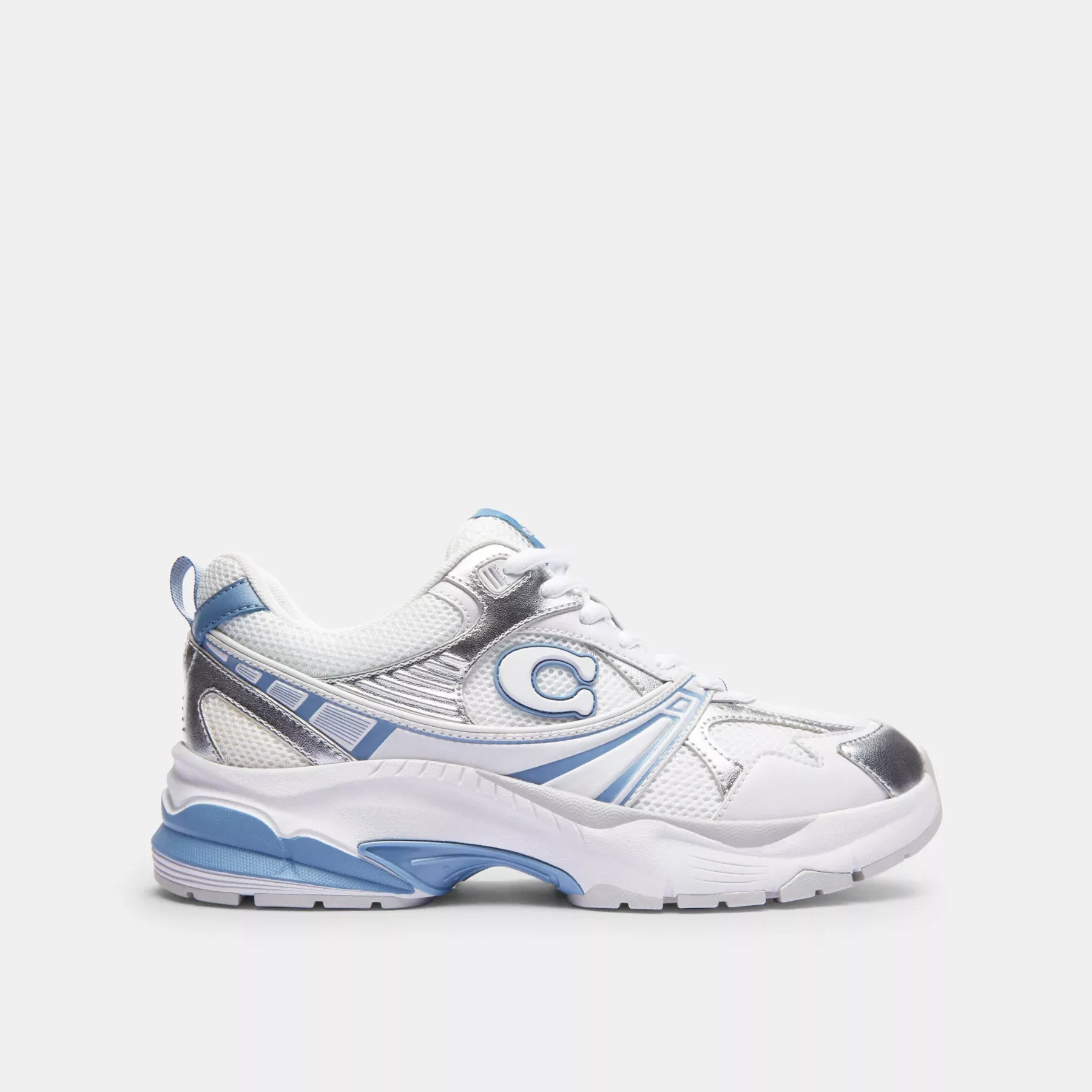 Mesh Sneaker Chalk/Bluebell