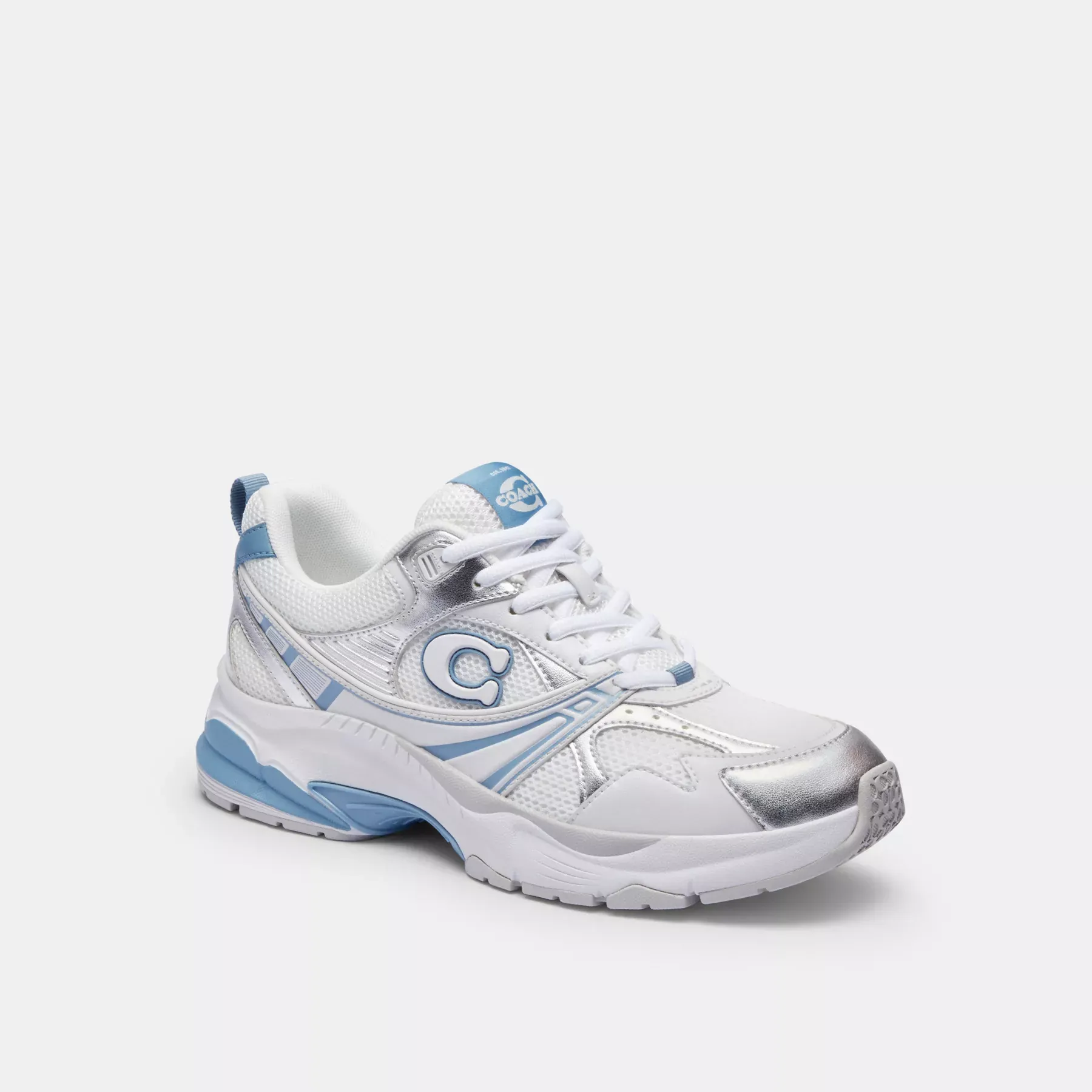 Mesh Sneaker Chalk/Bluebell