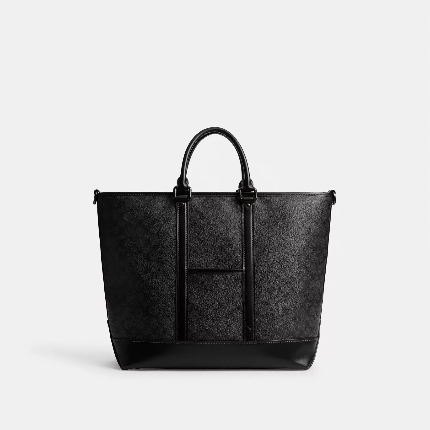 Metropolitan Carryall In Signature Canvas Charcoal Metropolitan Carryall In Signature Canvas Charcoal