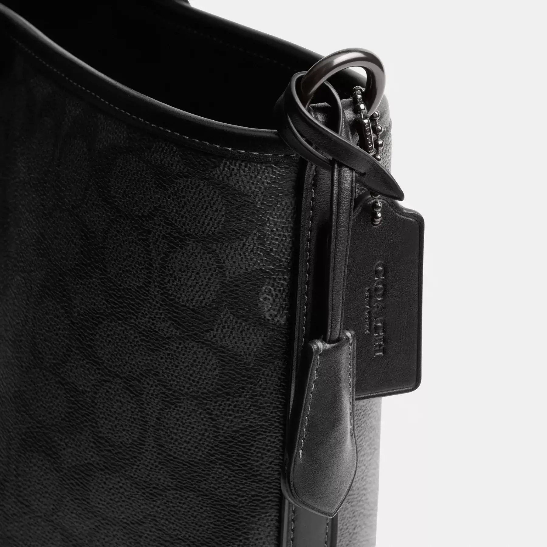 Metropolitan Carryall In Signature Canvas Charcoal Metropolitan Carryall In Signature Canvas Charcoal