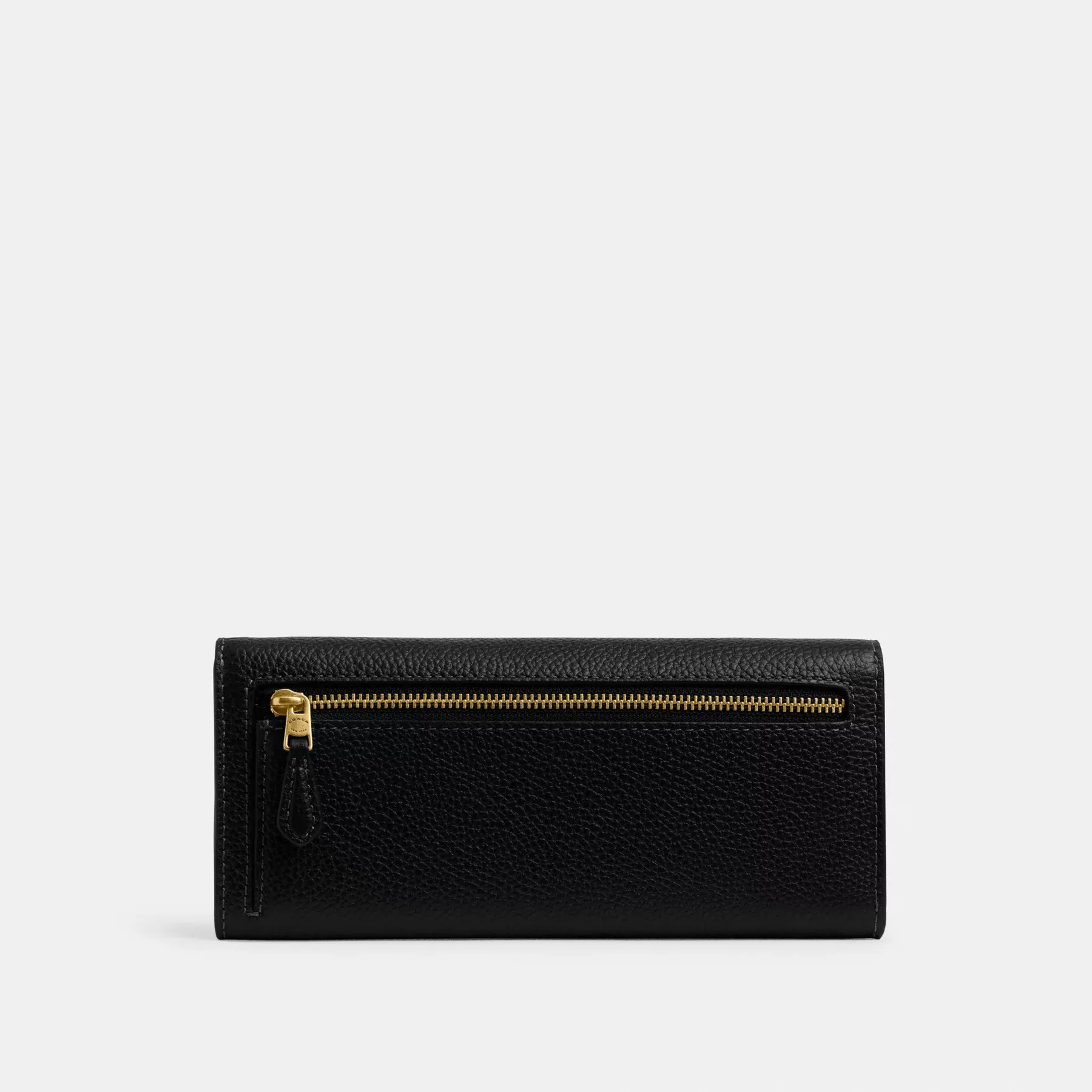 Mila Long Flap Wallet Black