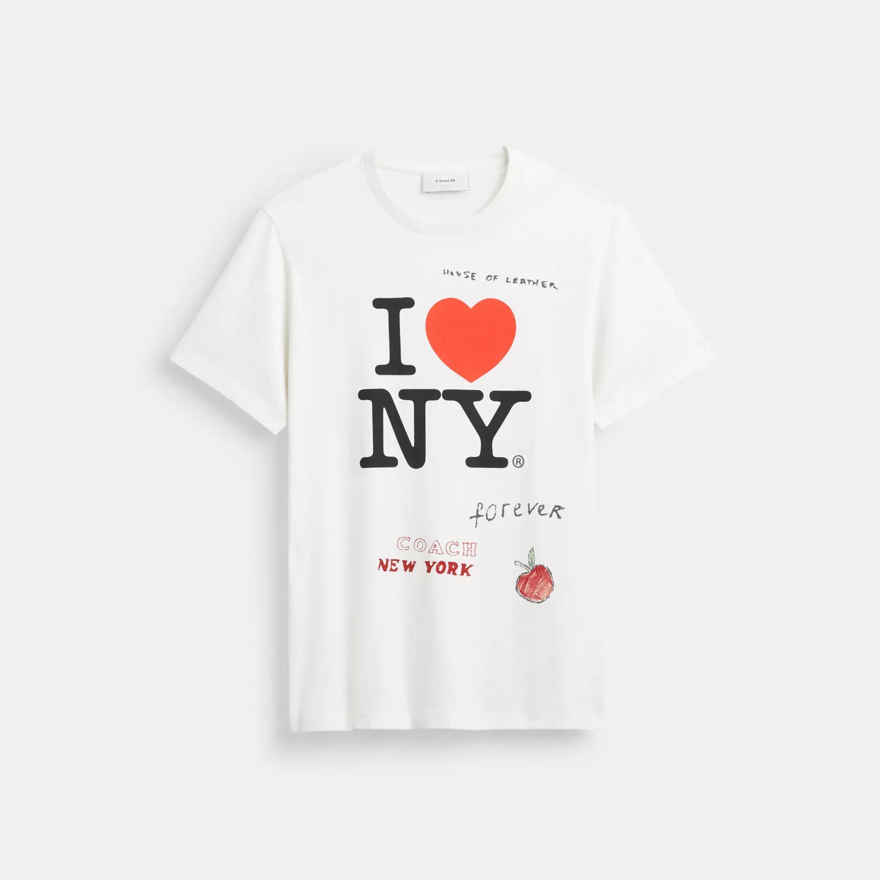 New York T-Shirt White Multi