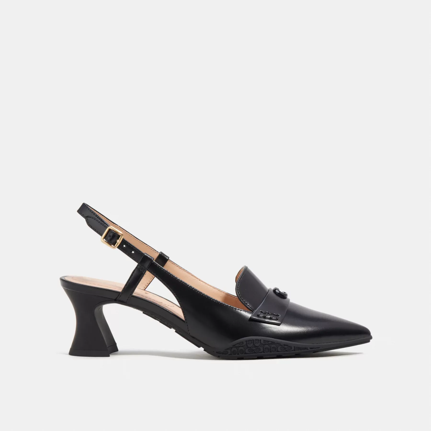 Nikola Hybrid Slingback Black