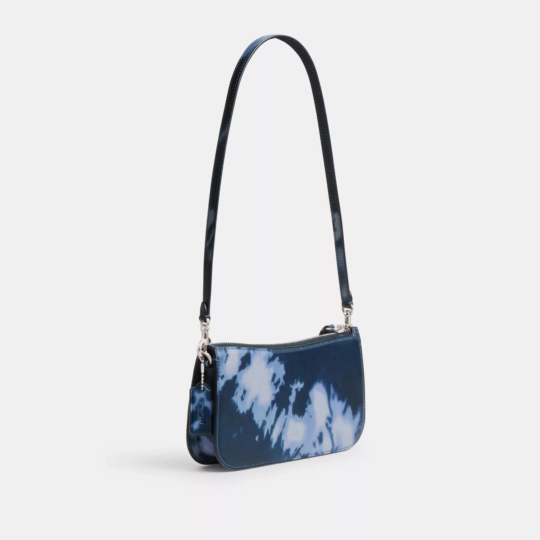 Penn Shoulder Bag With Tie-Dye Print Midnight Navy